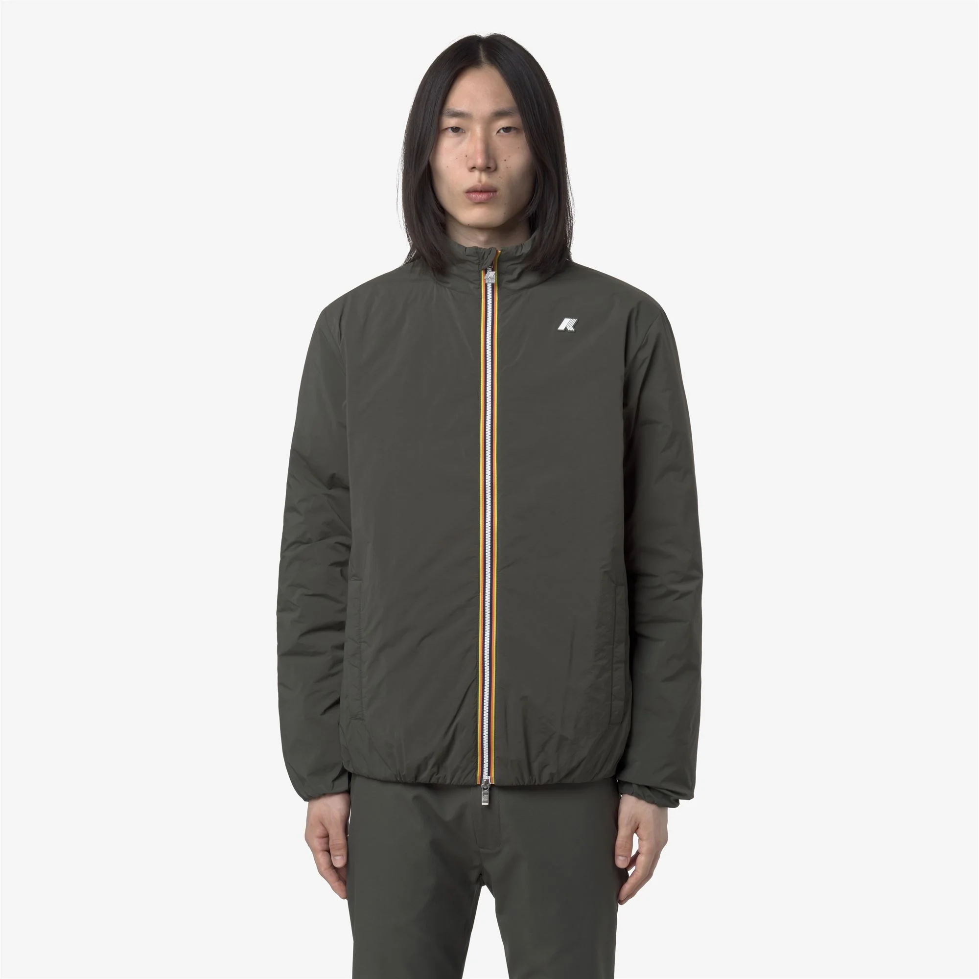 VALENTINE PLAIN WARM - Jackets - Short - Man - GREEN BLACKISH - Image 3