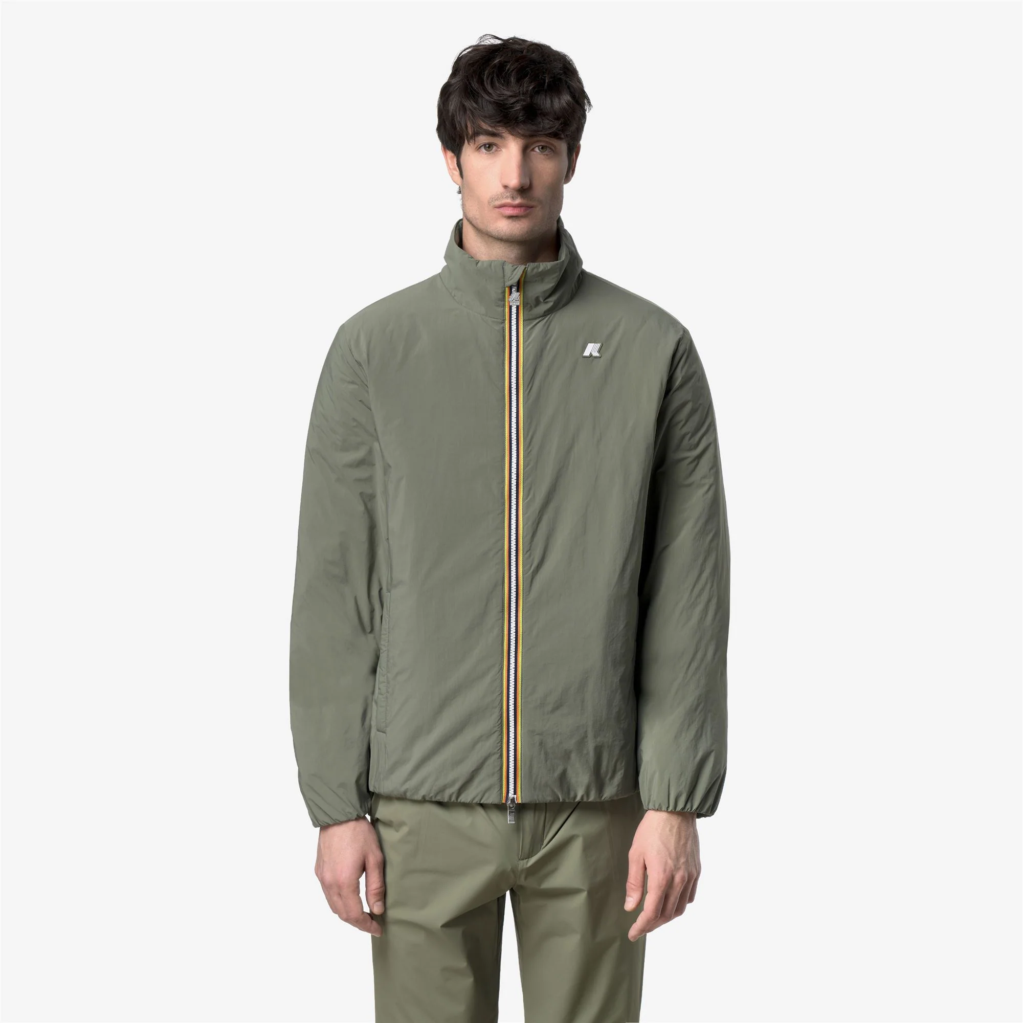 VALENTINE PLAIN WARM - Jackets - Short - Man - GREEN LICHEN - Image 3