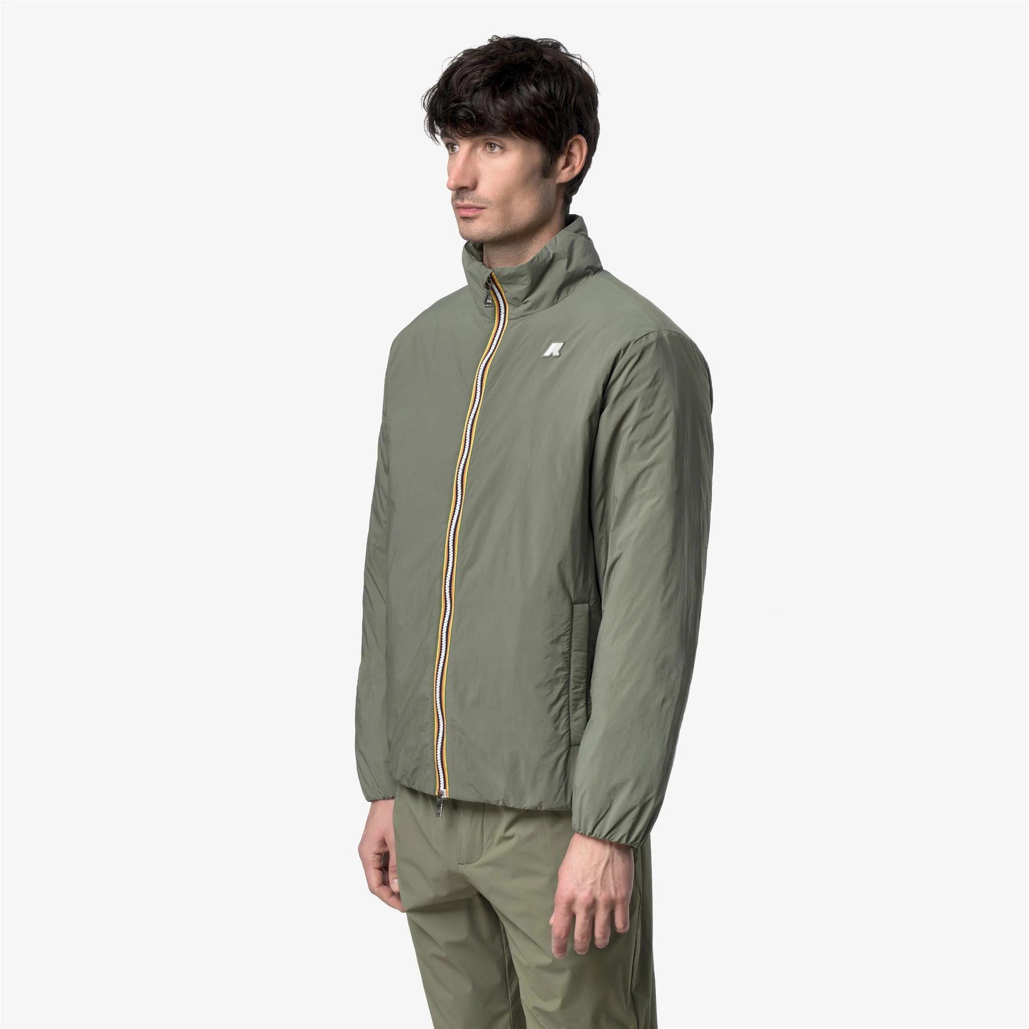 VALENTINE PLAIN WARM - Jackets - Short - Man - GREEN LICHEN - Image 4
