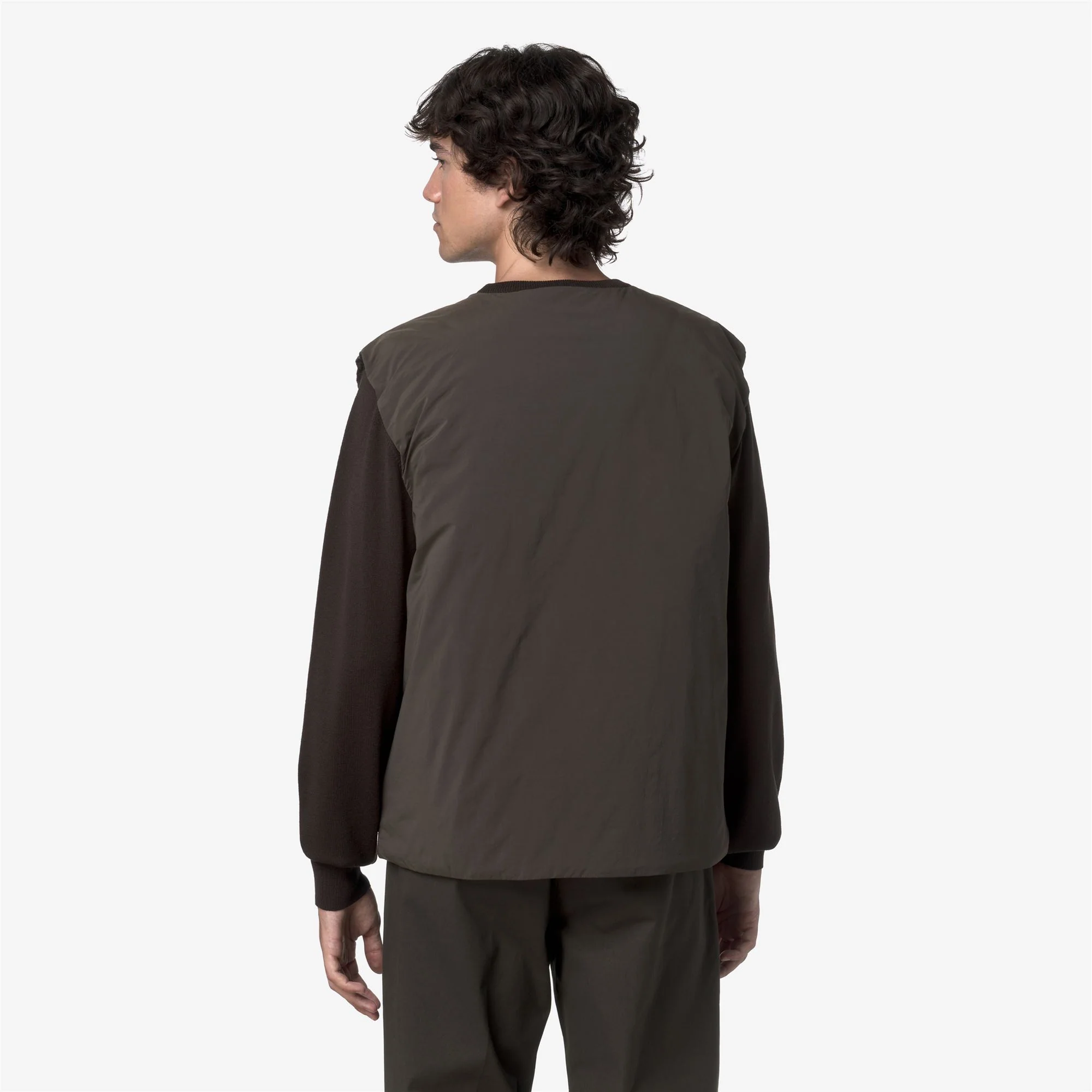 VALTY PLAIN WARM - Jackets - Vest - Man - BLACK OLIVE - Image 5