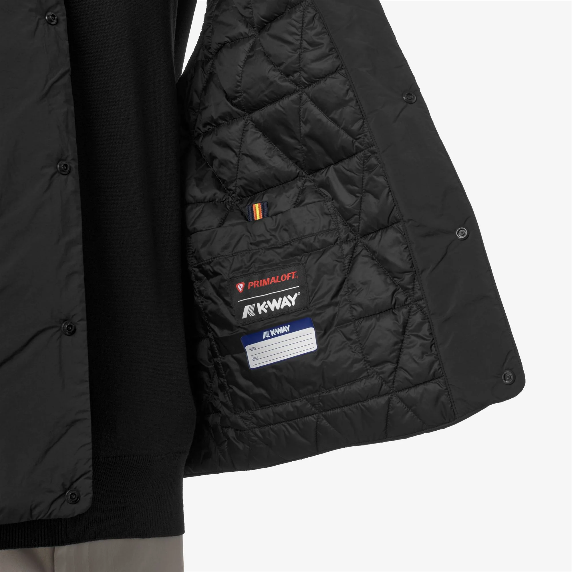 VALTY PLAIN WARM - Jackets - Vest - Man - BLACK PURE - Image 2