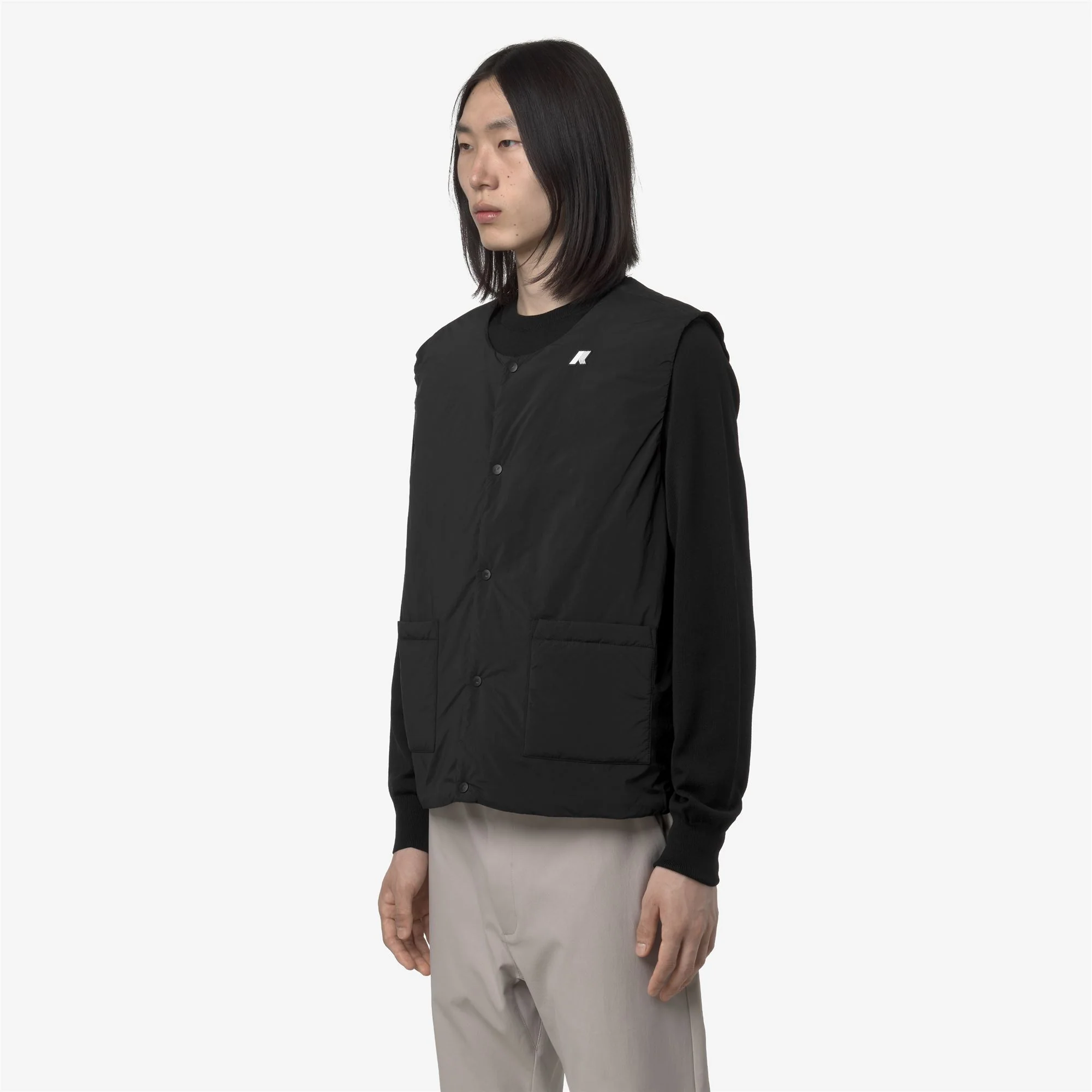 VALTY PLAIN WARM - Jackets - Vest - Man - BLACK PURE - Image 4