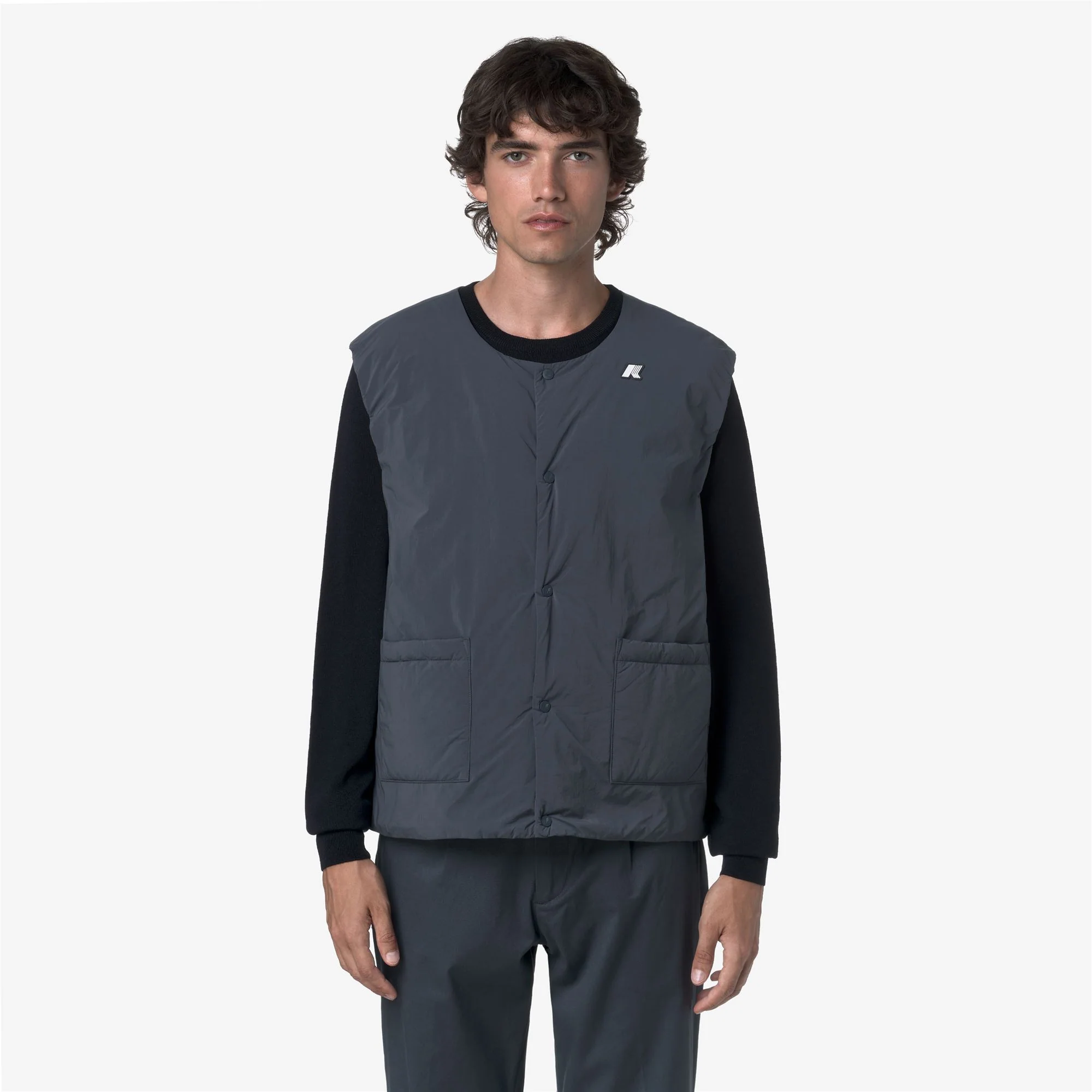 VALTY PLAIN WARM - Jackets - Vest - Man - BLUE AIRFORCE - Image 3