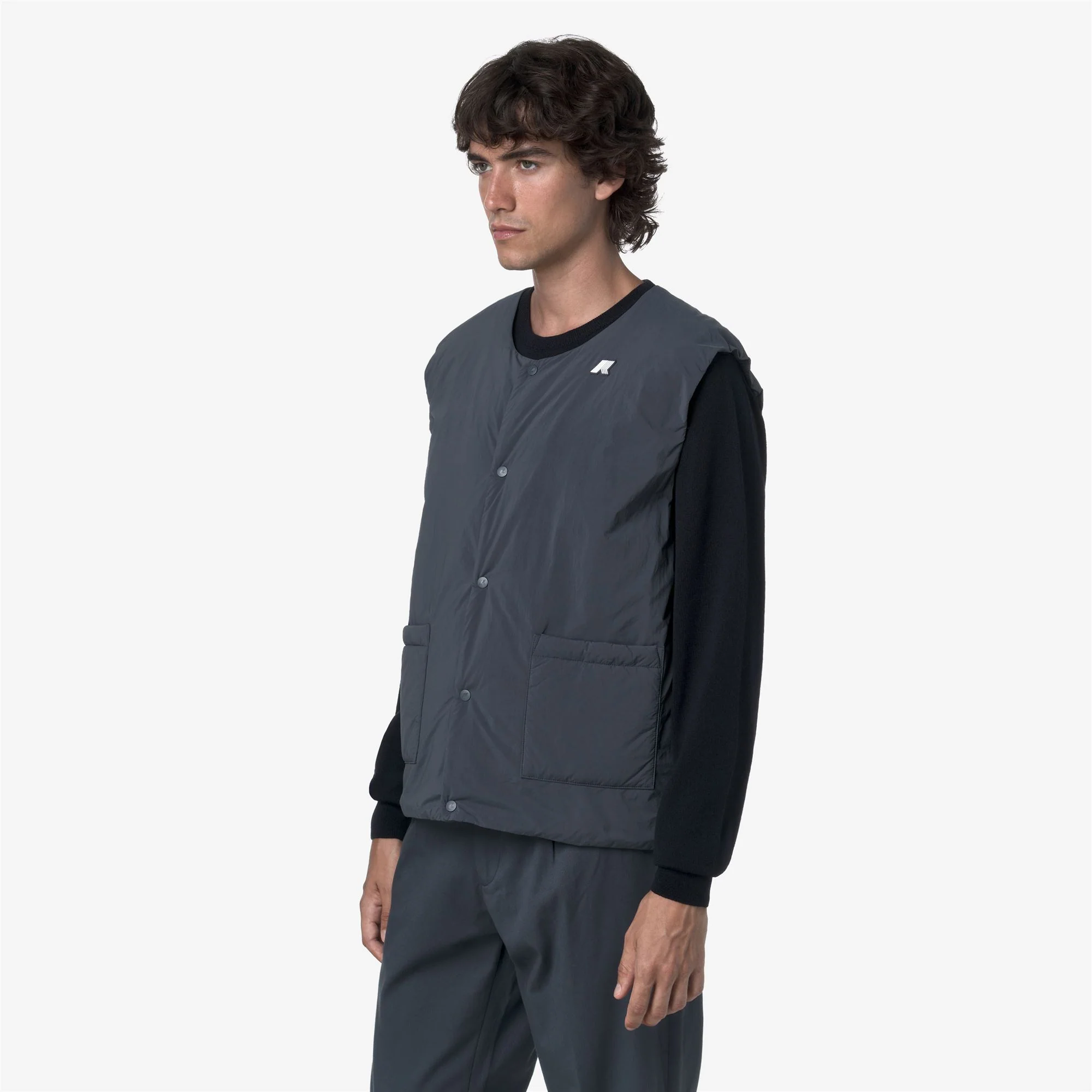 VALTY PLAIN WARM - Jackets - Vest - Man - BLUE AIRFORCE - Image 4