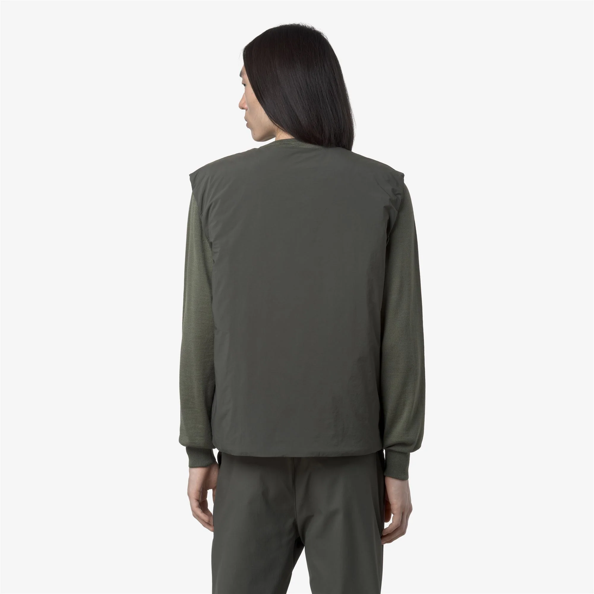 VALTY PLAIN WARM - Jackets - Vest - Man - GREEN BLACKISH - Image 5