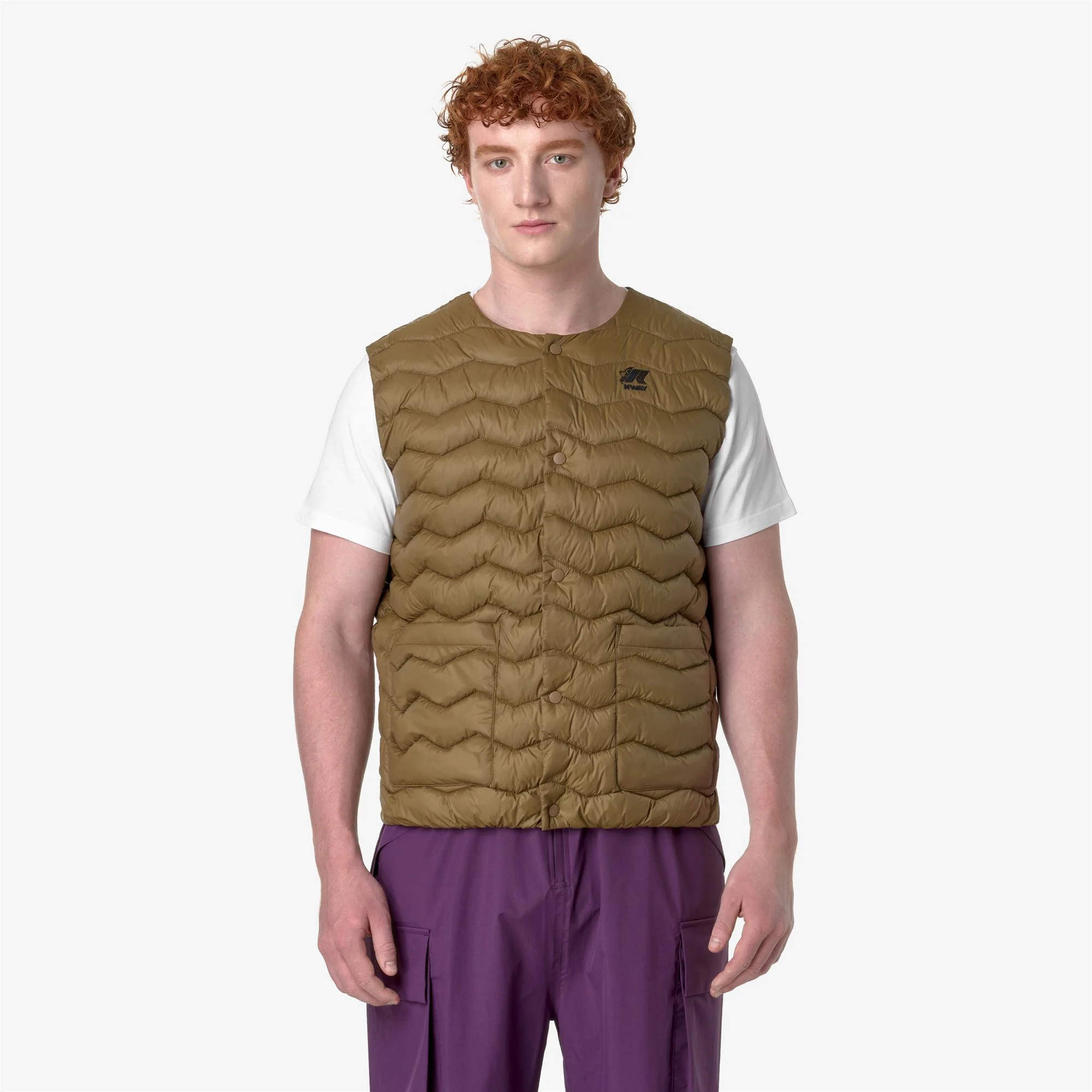 VALTY QUILTED WARM DIEMME - Jackets - Vest - Man - BROWN CORDA - Image 3