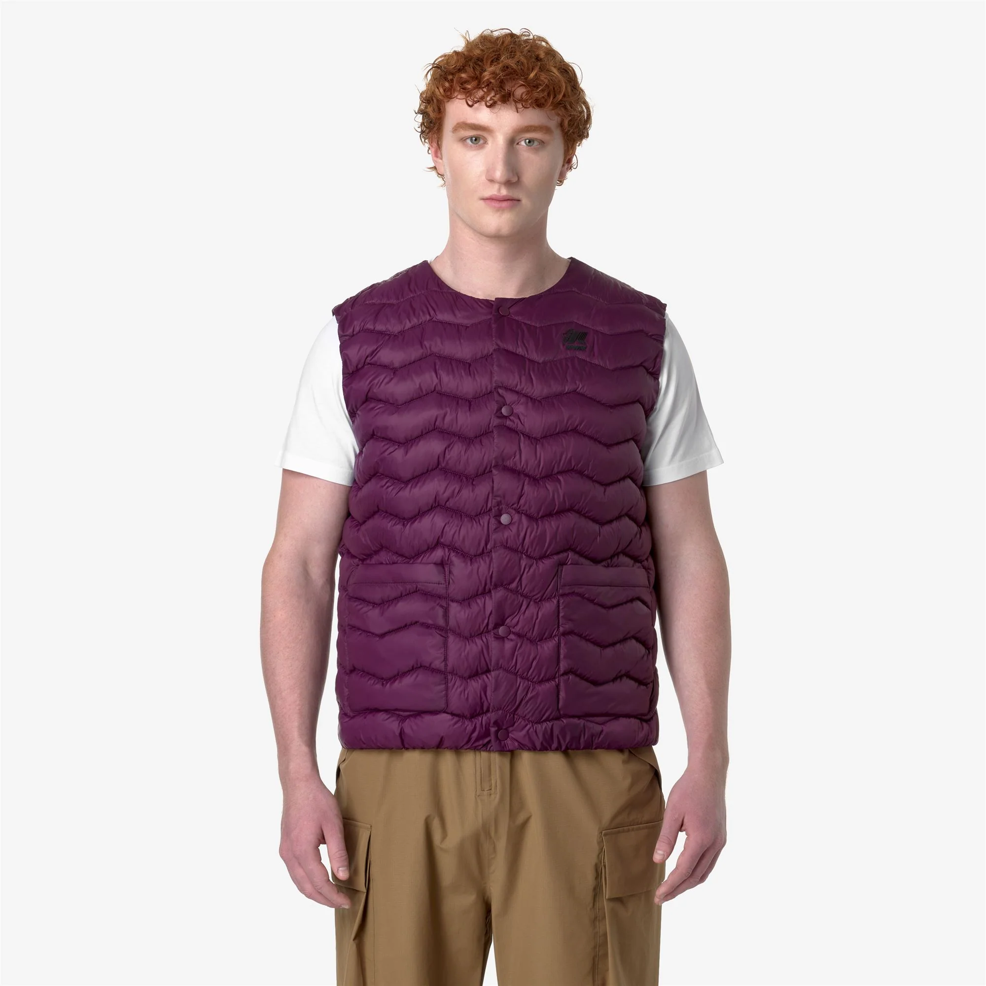 VALTY QUILTED WARM DIEMME - Jackets - Vest - Man - VIOLET PURPLE - Image 3