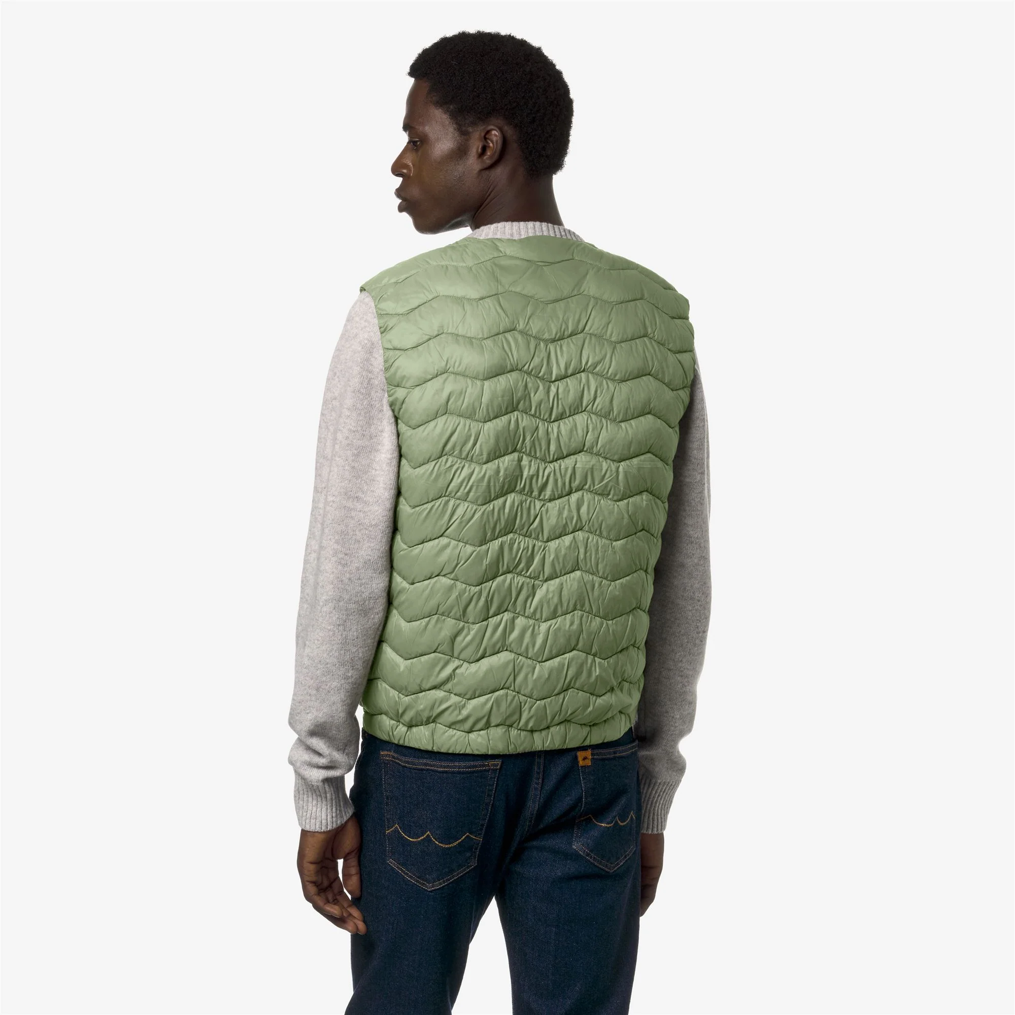 VALTY QUILTED WARM - Jackets - Vest - Man - GREEN SAGE - Image 5