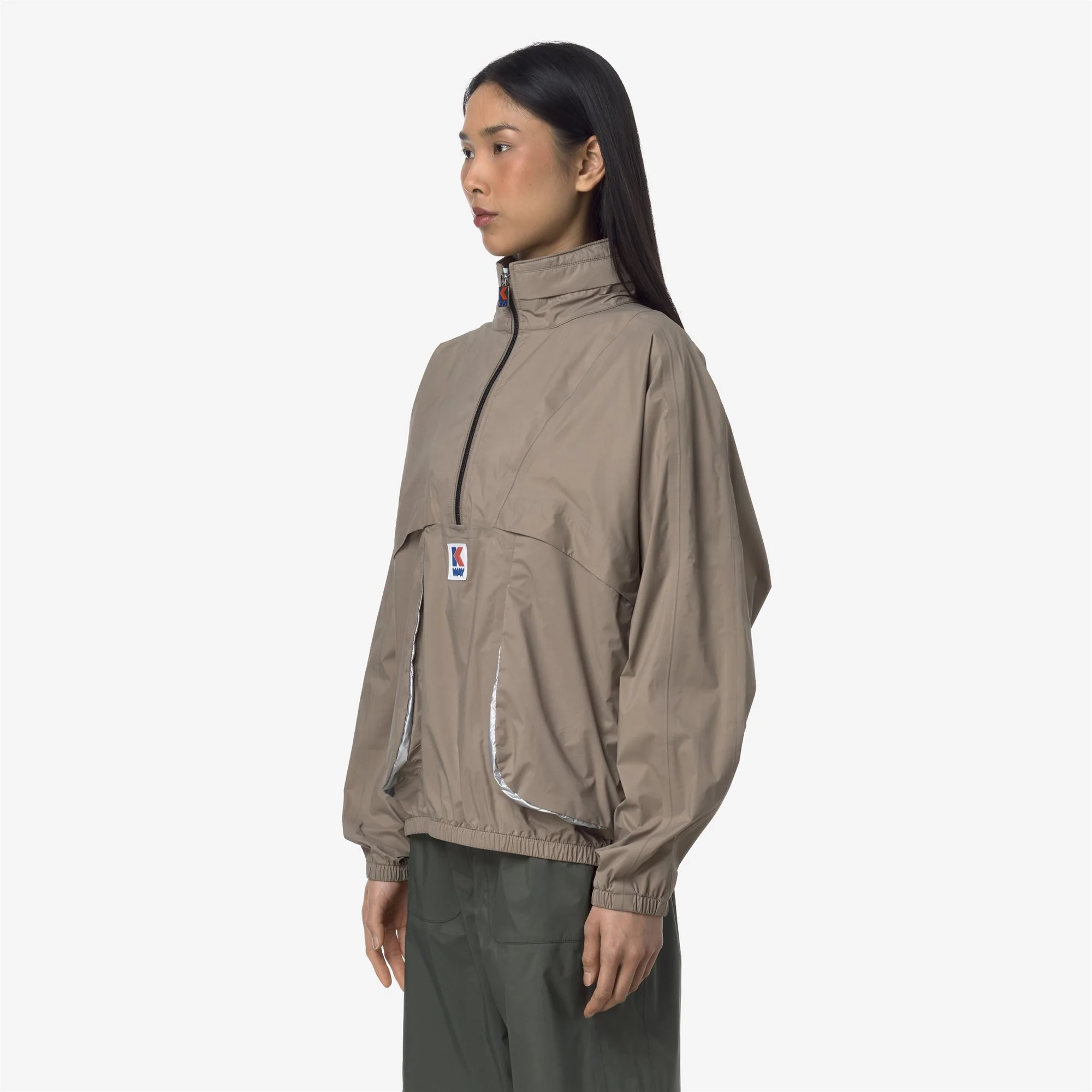 7002 HALF ZIP - Jackets - Short - Unisex - BEIGE TAUPE - Image 4