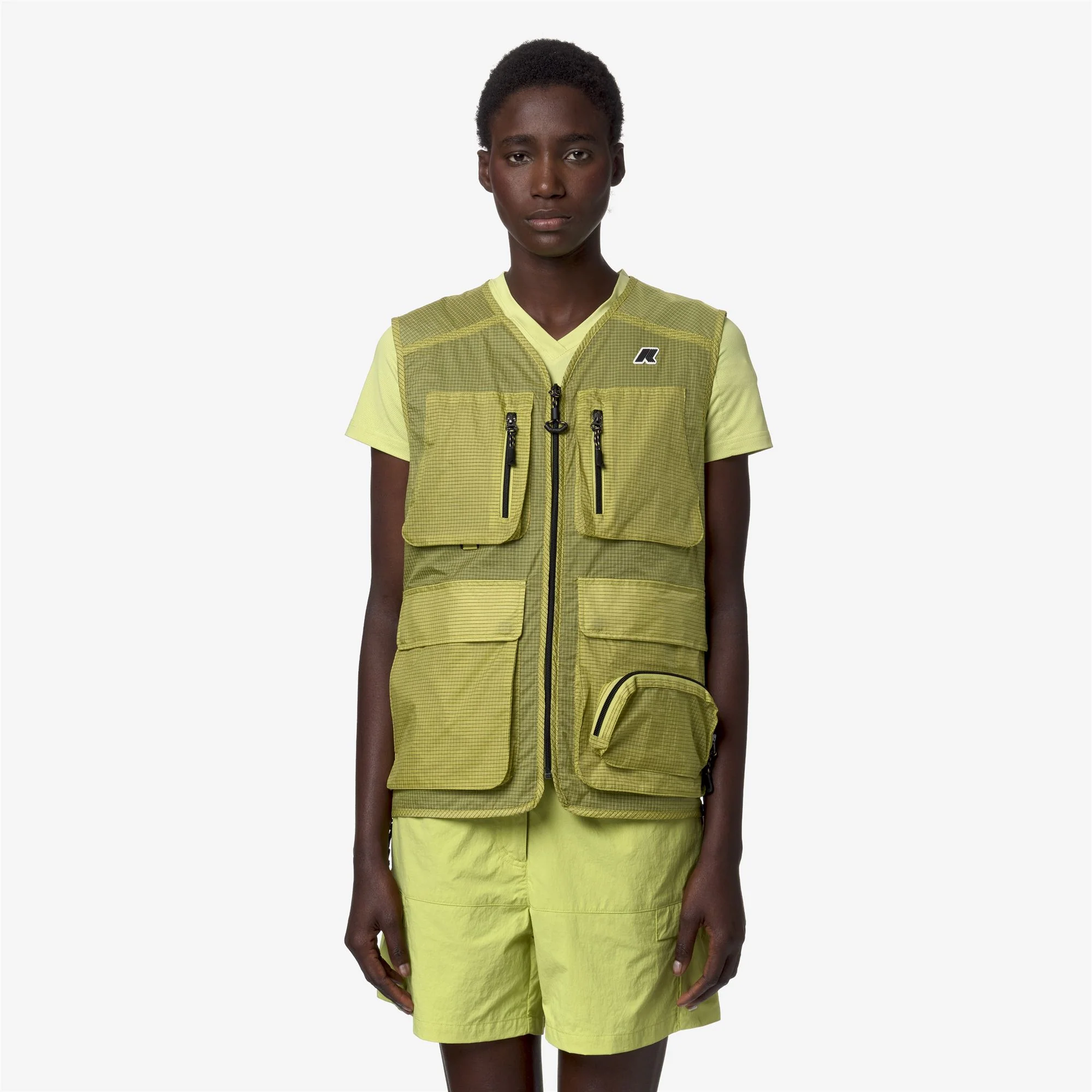 ALLOS - Jackets - Vest - Unisex - GREEN CELERY RIPSTOP - Image 3