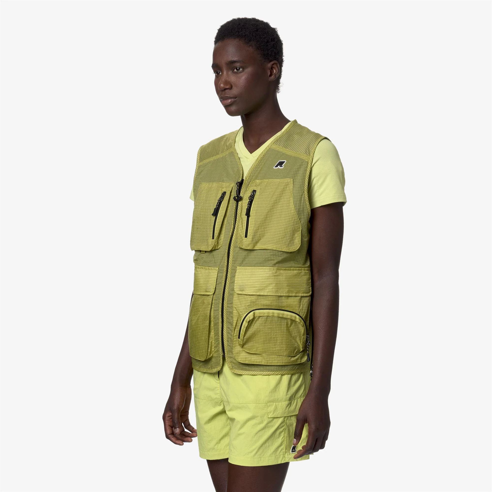 ALLOS - Jackets - Vest - Unisex - GREEN CELERY RIPSTOP - Image 4