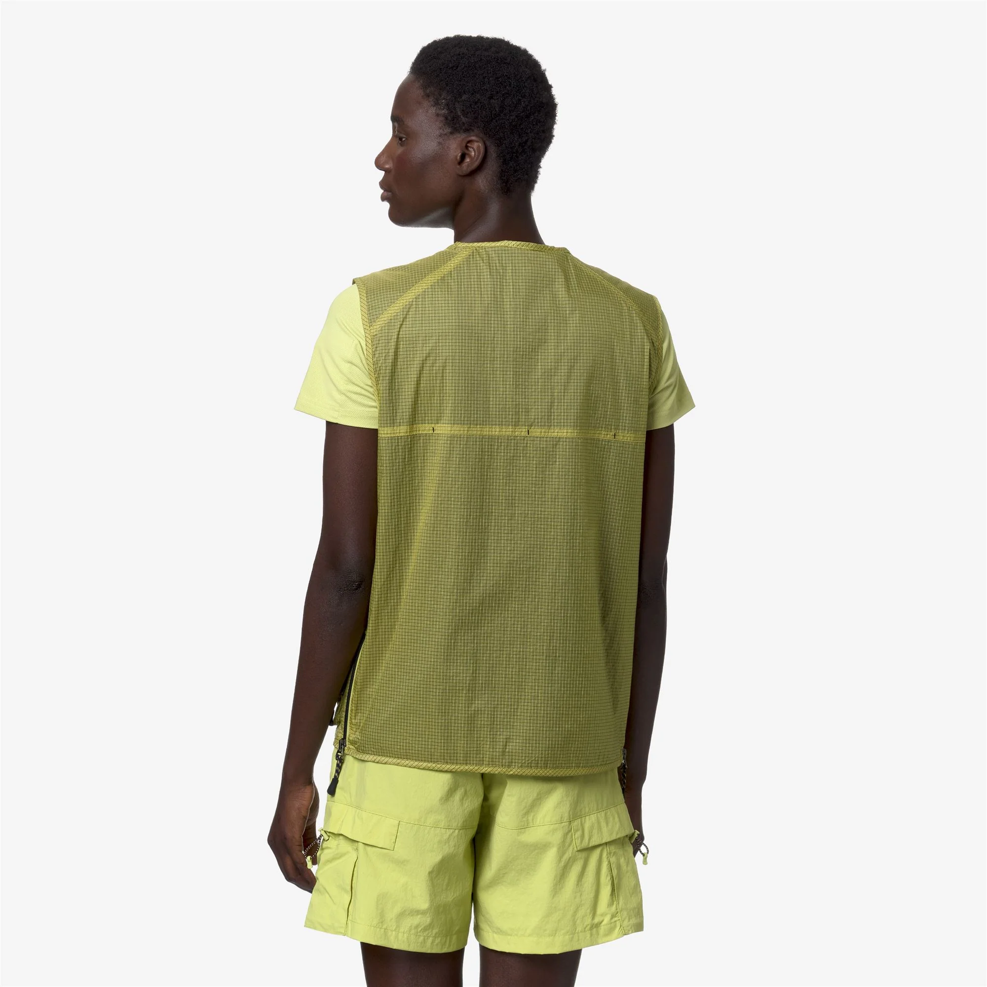 ALLOS - Jackets - Vest - Unisex - GREEN CELERY RIPSTOP - Image 5