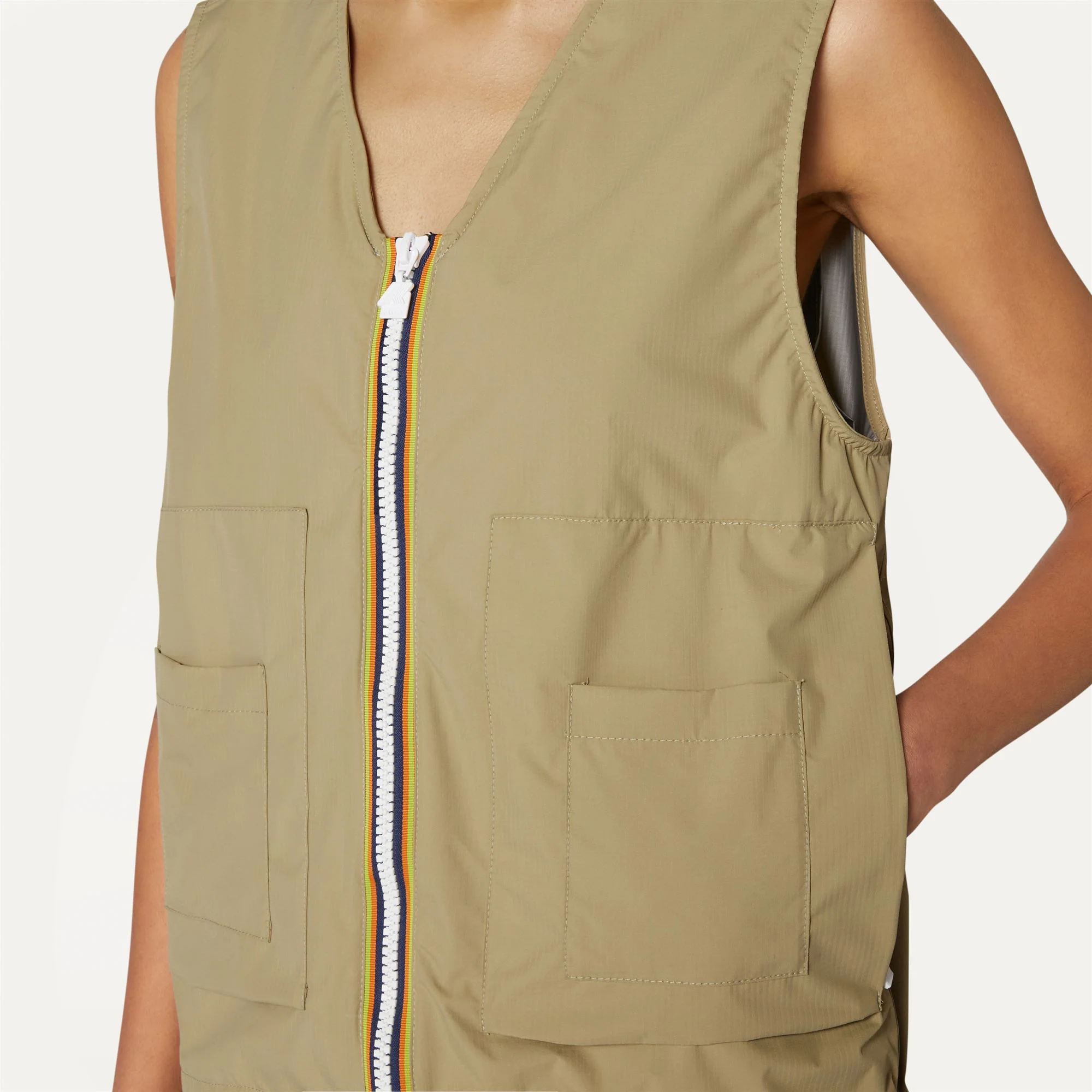 BARNEL 2.1 AMIABLE SILVER - Jackets - Vest - Unisex - BEIGE - Image 2