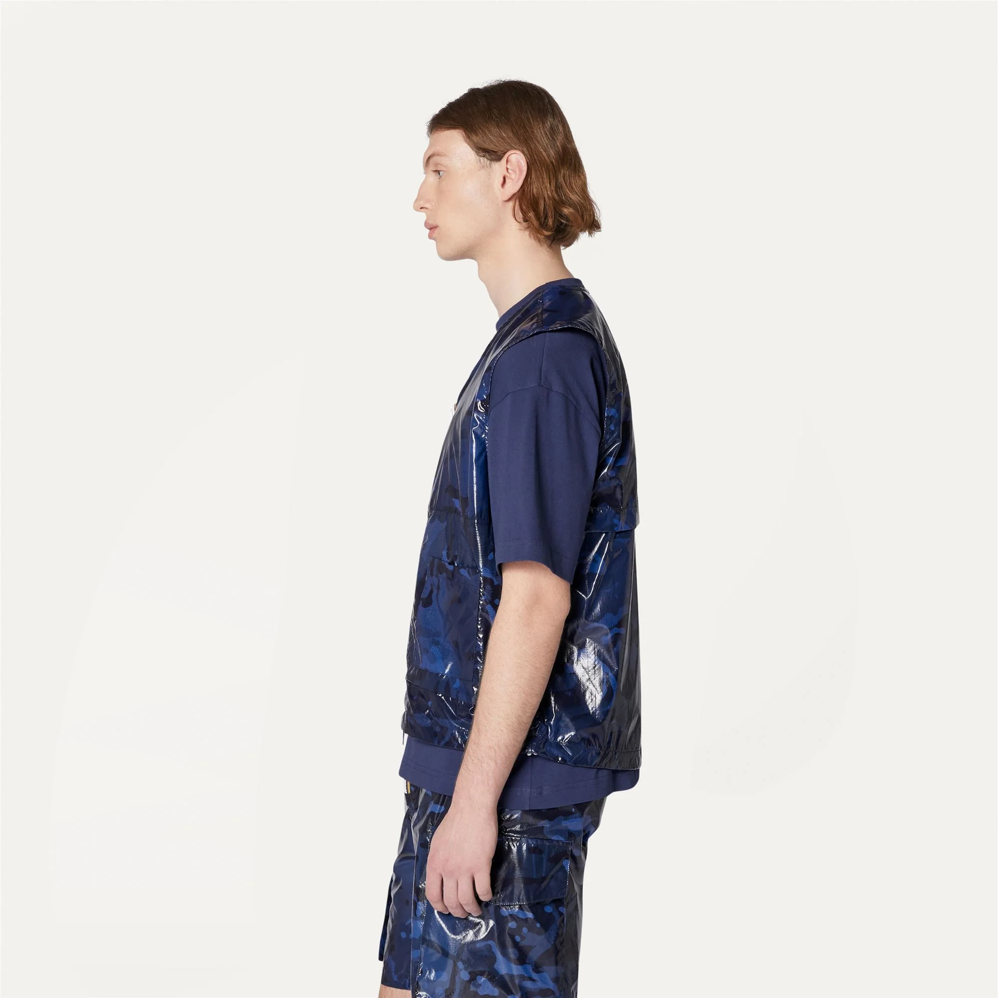 BARNEL CAMOU - Jackets - Vest - Unisex - BLUE CAMOUFLAGE - Image 4