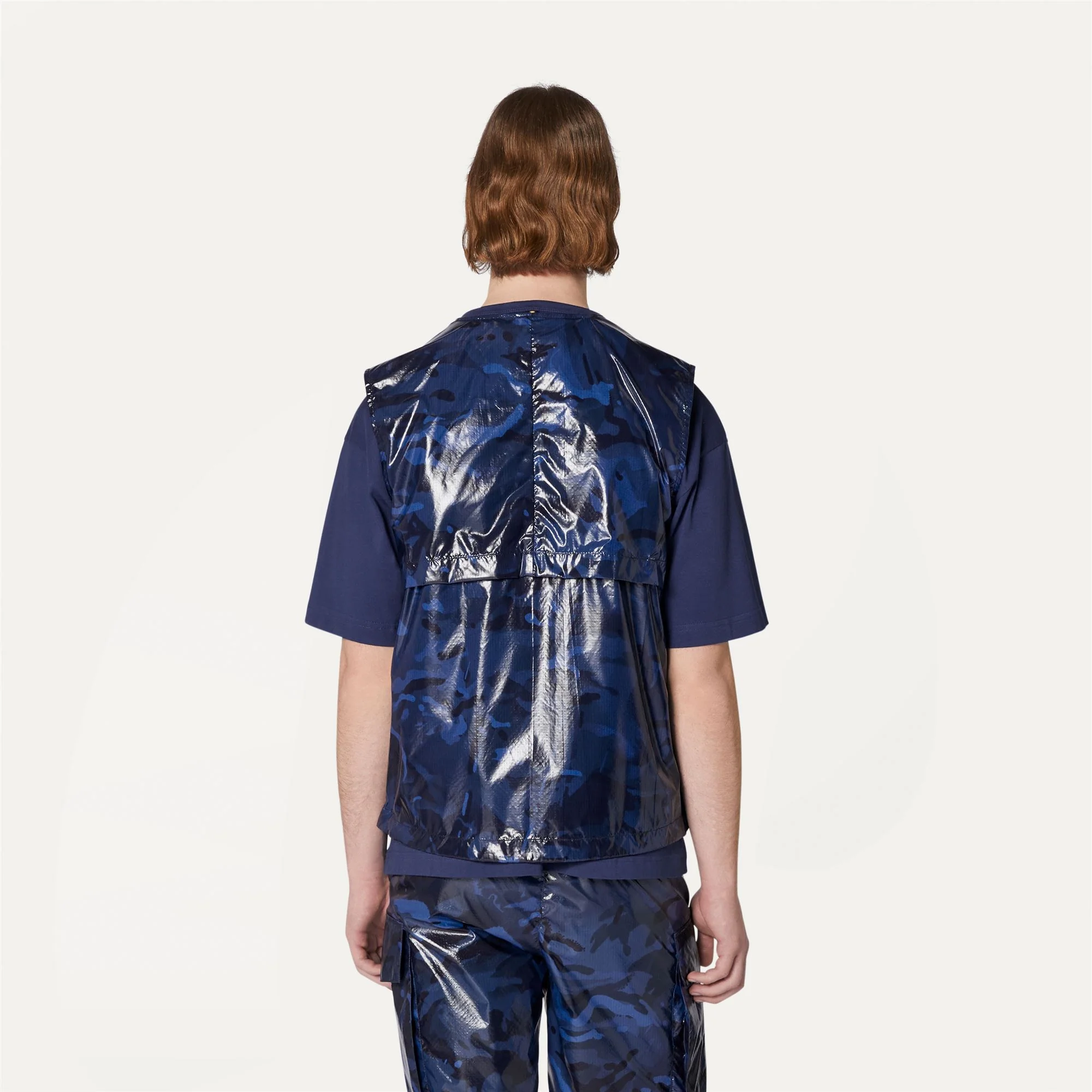 BARNEL CAMOU - Jackets - Vest - Unisex - BLUE CAMOUFLAGE - Image 5