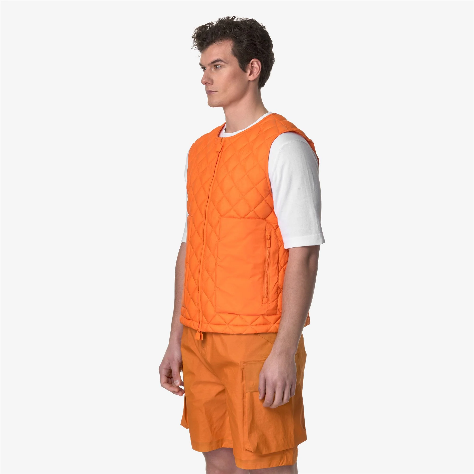 BARNELY ECO LIGHT WARM - Jackets - Vest - Unisex - ORANGE - Image 4