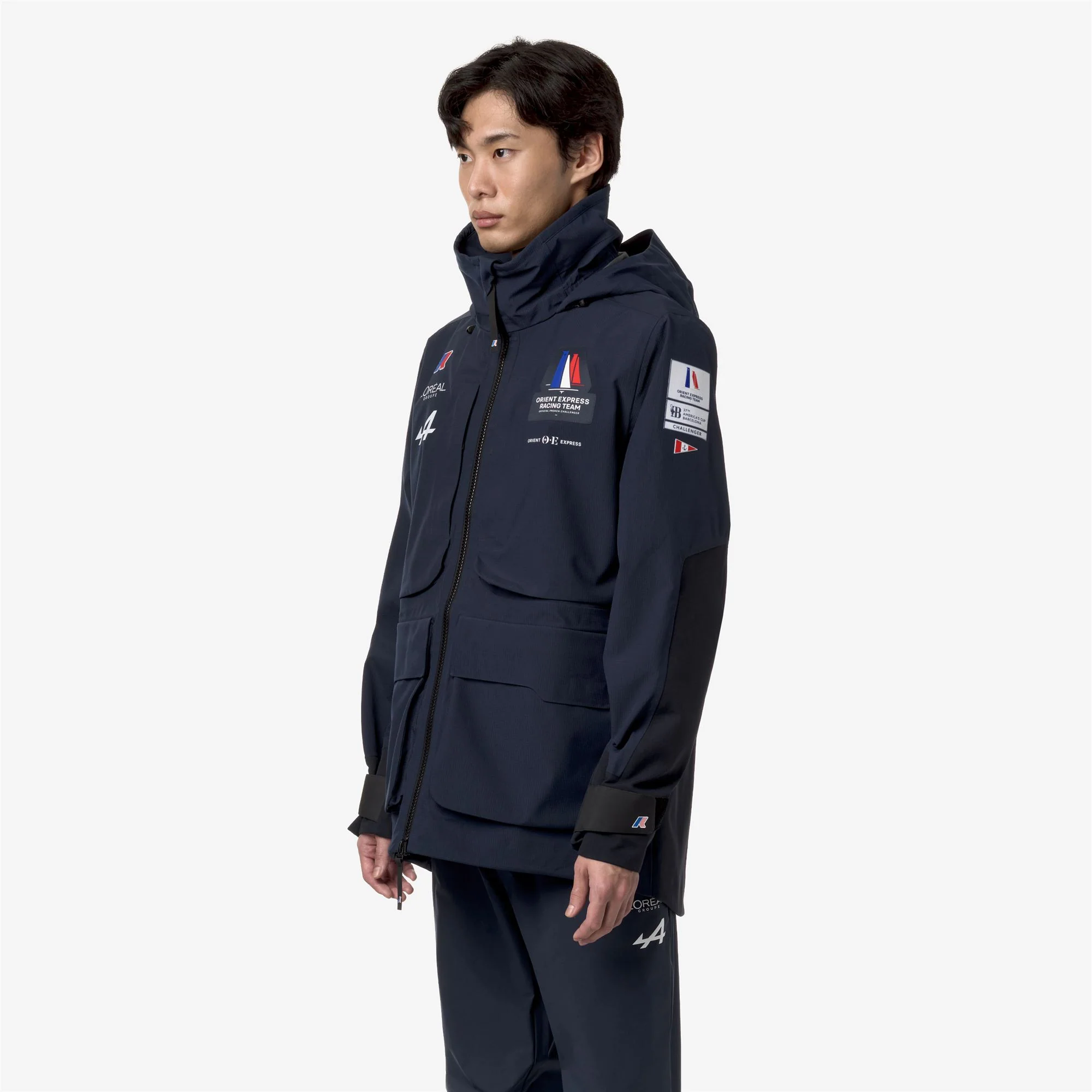 BARROW ORIENT EXPRESS AC - Jackets - 3/4 LENGTH - Unisex - BLUE DRESS - Image 4