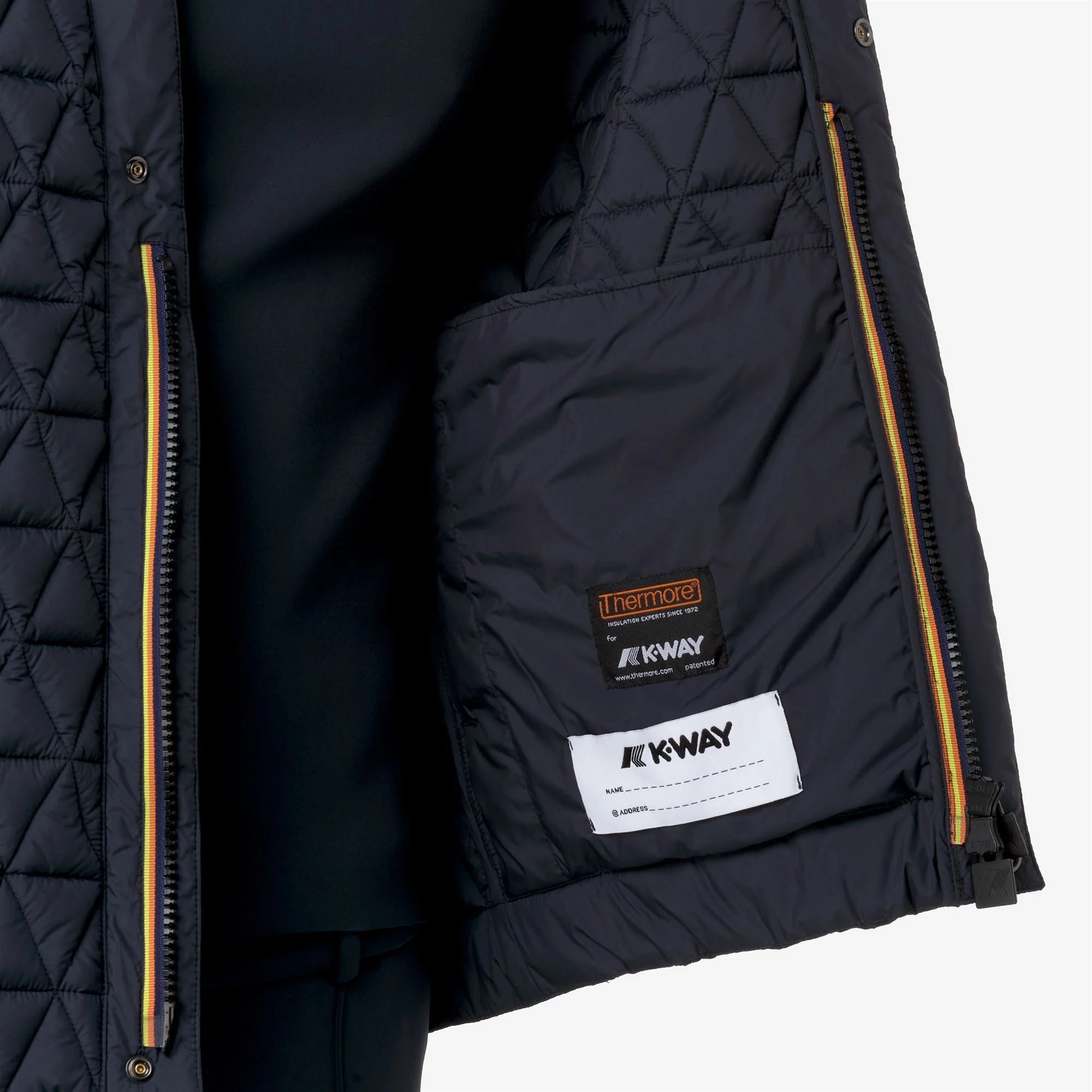 CARDY TECH THERMO LIGHT - Jackets - Short - Unisex - BLACK ASH - Image 2