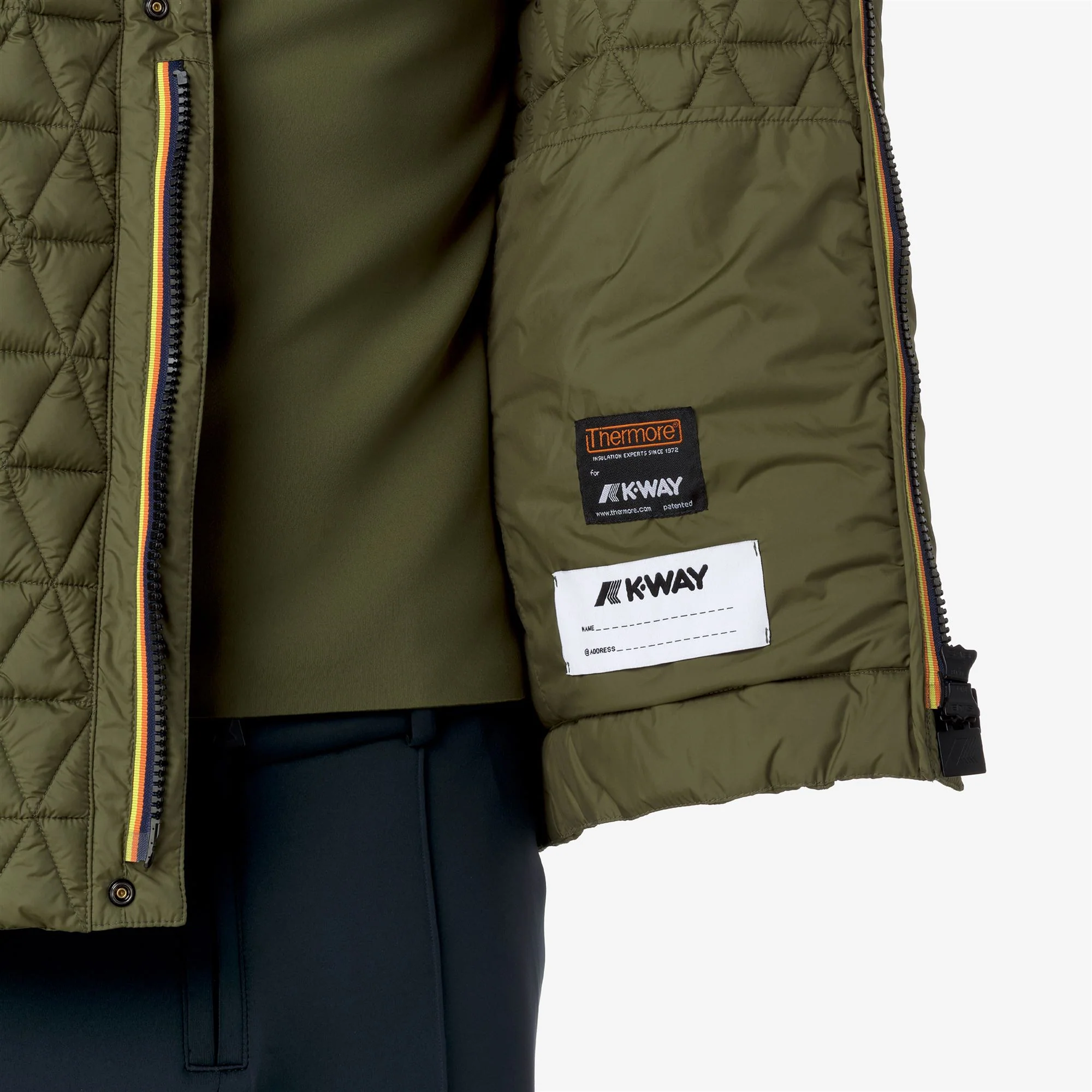 CARDY TECH THERMO LIGHT - Jackets - Short - Unisex - GREEN WINTER - Image 2