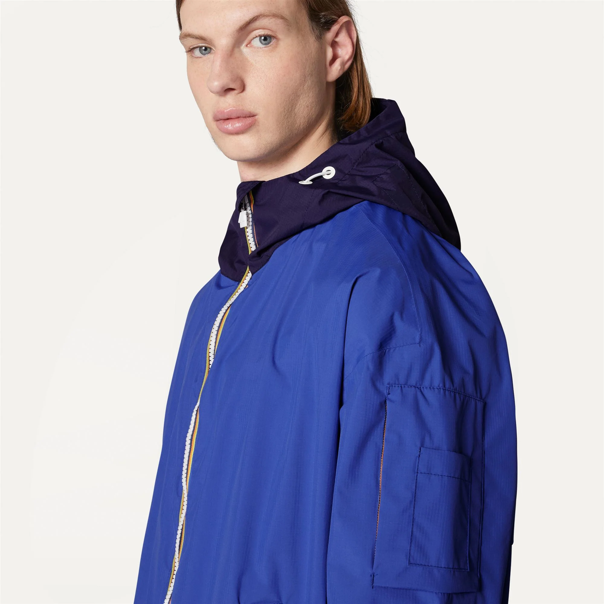 CLAUDEL 2.1 AMIABLE SILVER - Jackets - Mid - Unisex - BLUE ROYAL-BLUE PRINT - Image 2