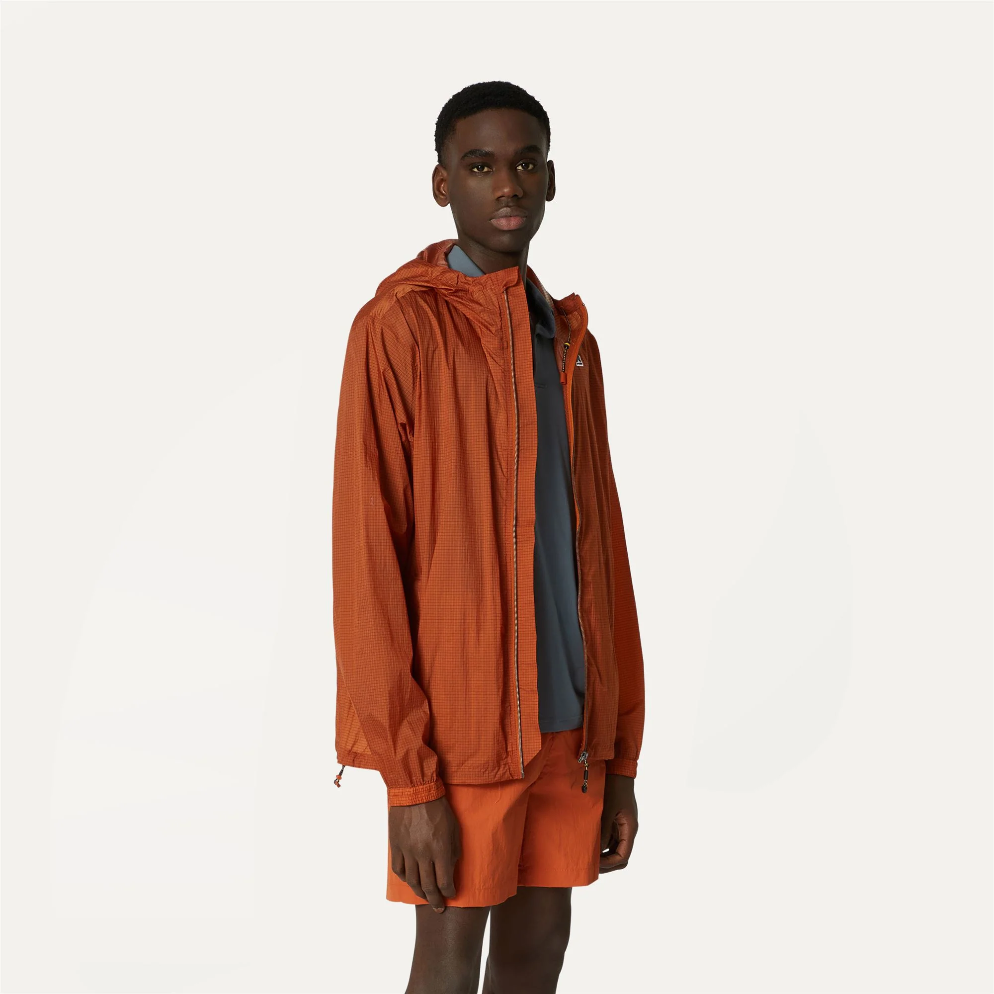 CLEON NYLON RIPSTOP - Jackets - Short - Unisex - ORANGE COPPER RIPSTOP - Image 4