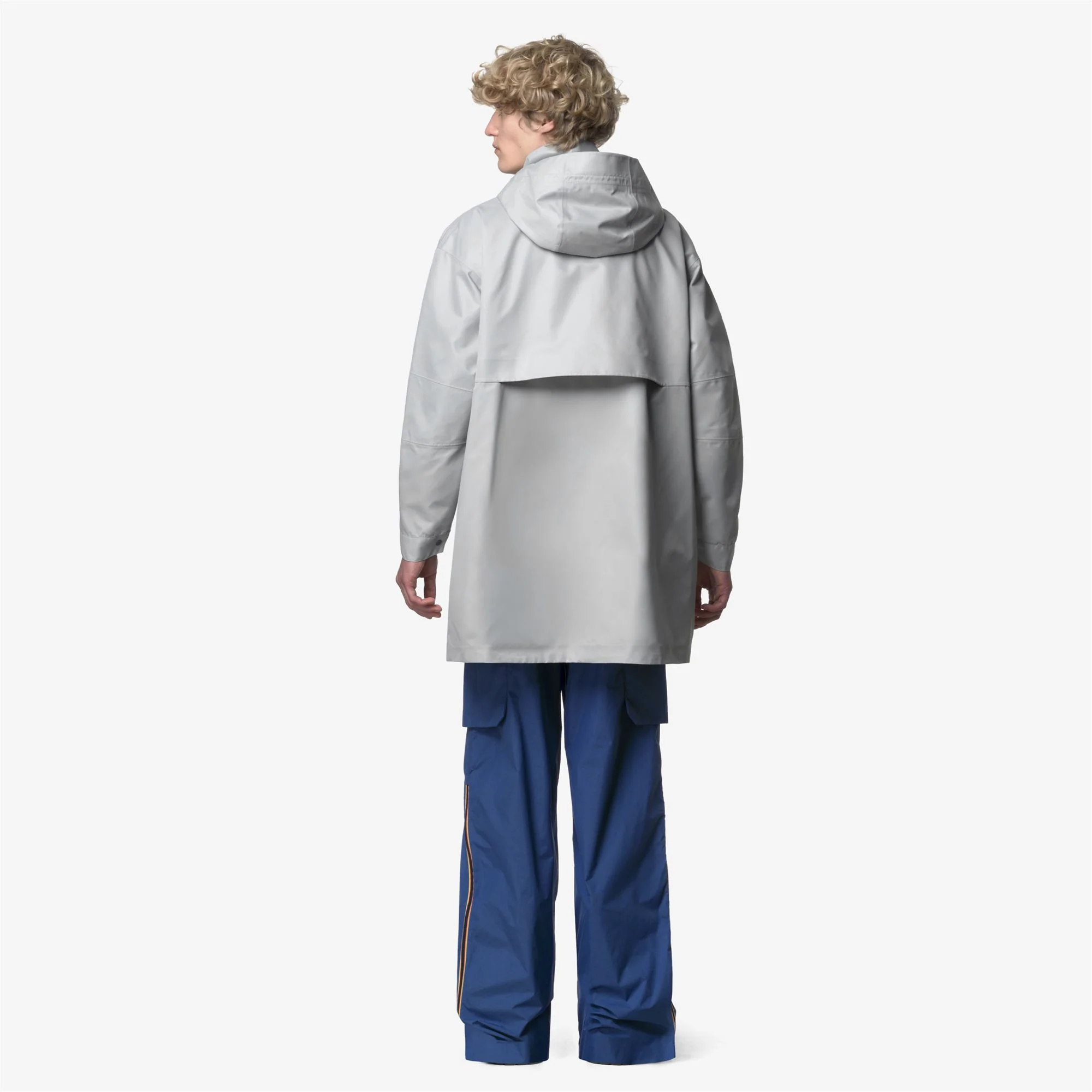 EFFIE TECH SHINY TWILL - Jackets - 3/4 LENGTH - Unisex - GREY SILVER - Image 5