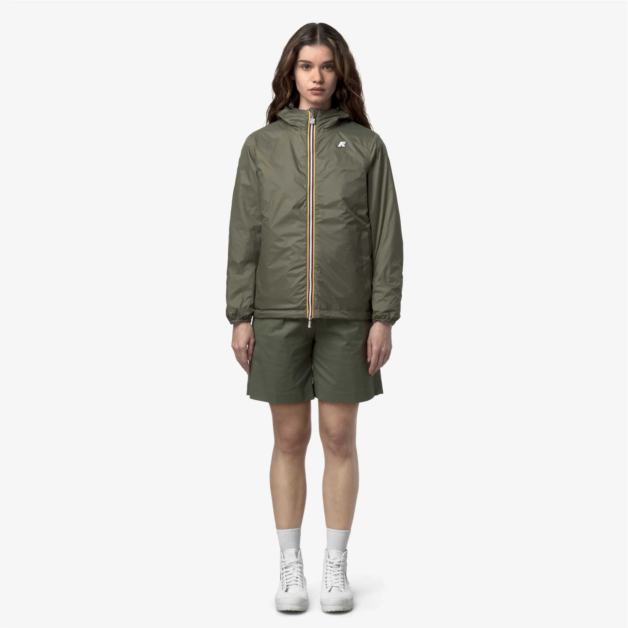 JAKE COTTON REVERSIBLE - Jackets - Short - Man - BEIGE LT-GREEN LICHEN - Image 3