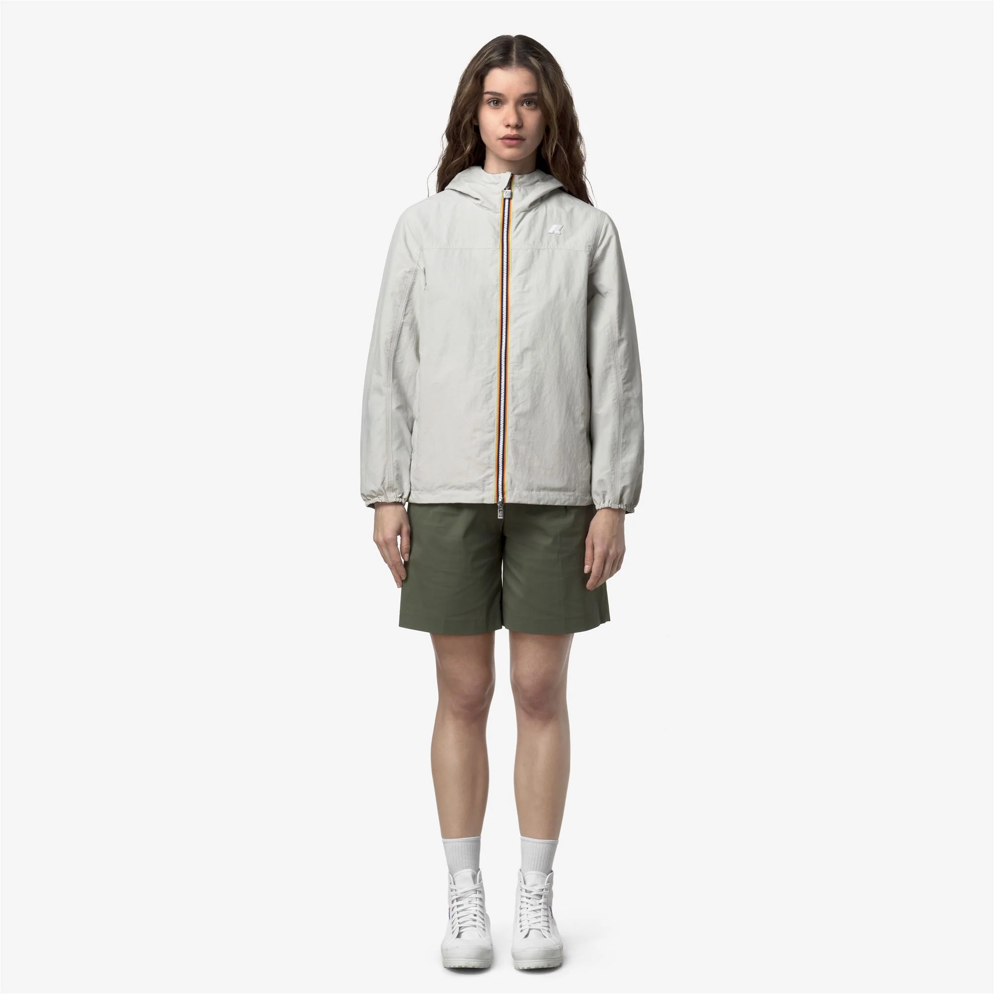 JAKE COTTON REVERSIBLE - Jackets - Short - Man - BEIGE LT-GREEN LICHEN - Image 4