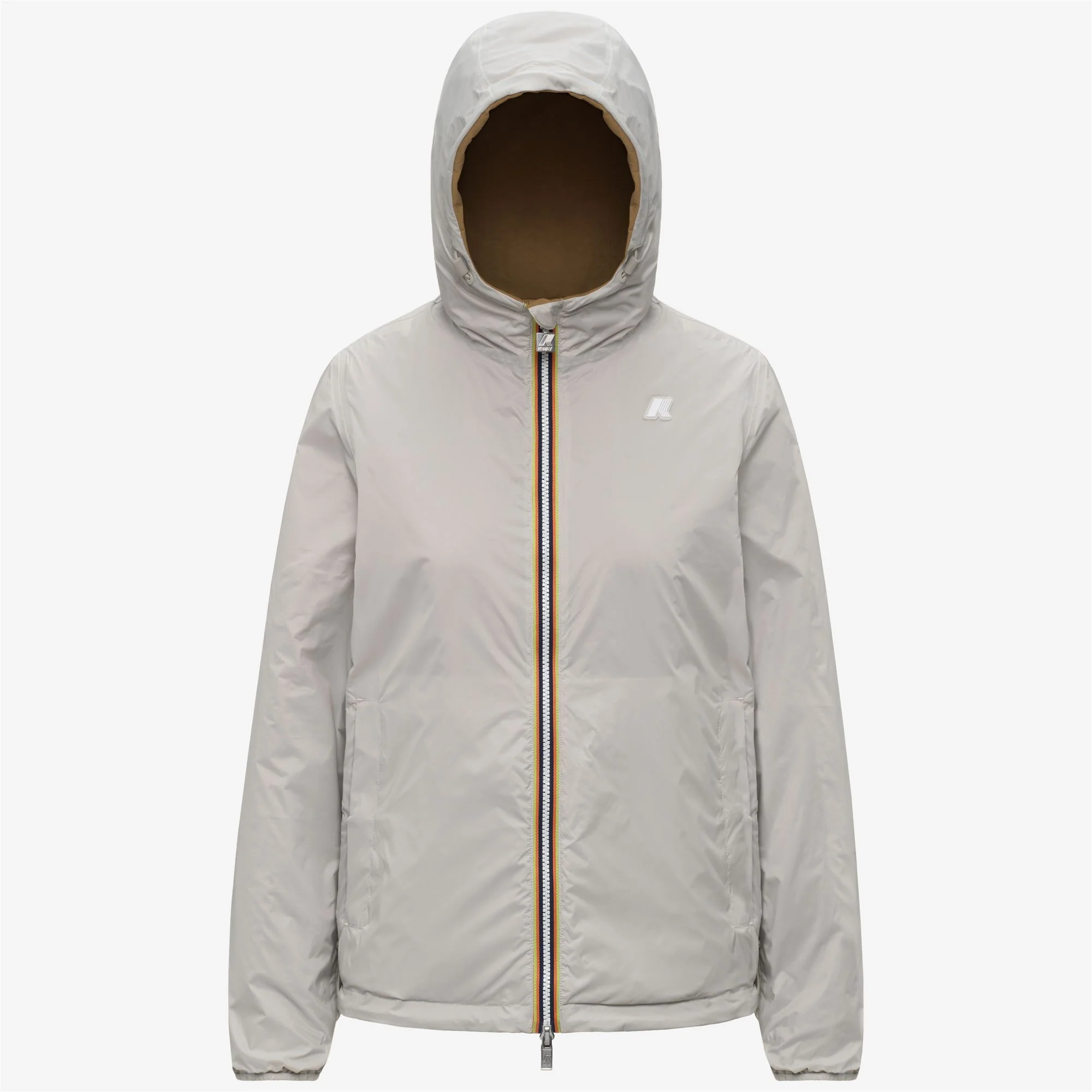 JAKE COTTON REVERSIBLE - Jackets - Short - Man - BROWN BISTRE-BEIGE LT - Image 2