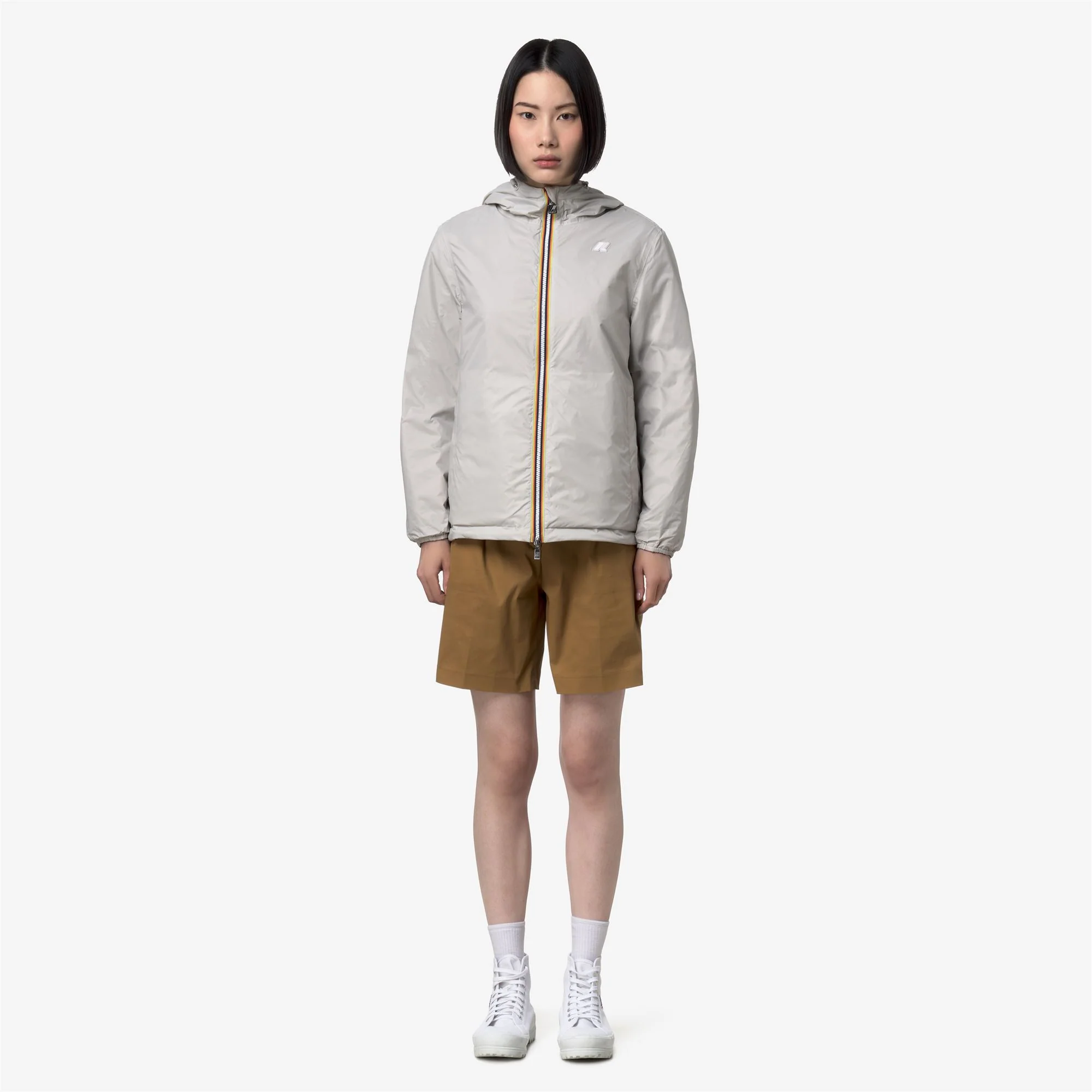 JAKE COTTON REVERSIBLE - Jackets - Short - Man - BROWN BISTRE-BEIGE LT - Image 3
