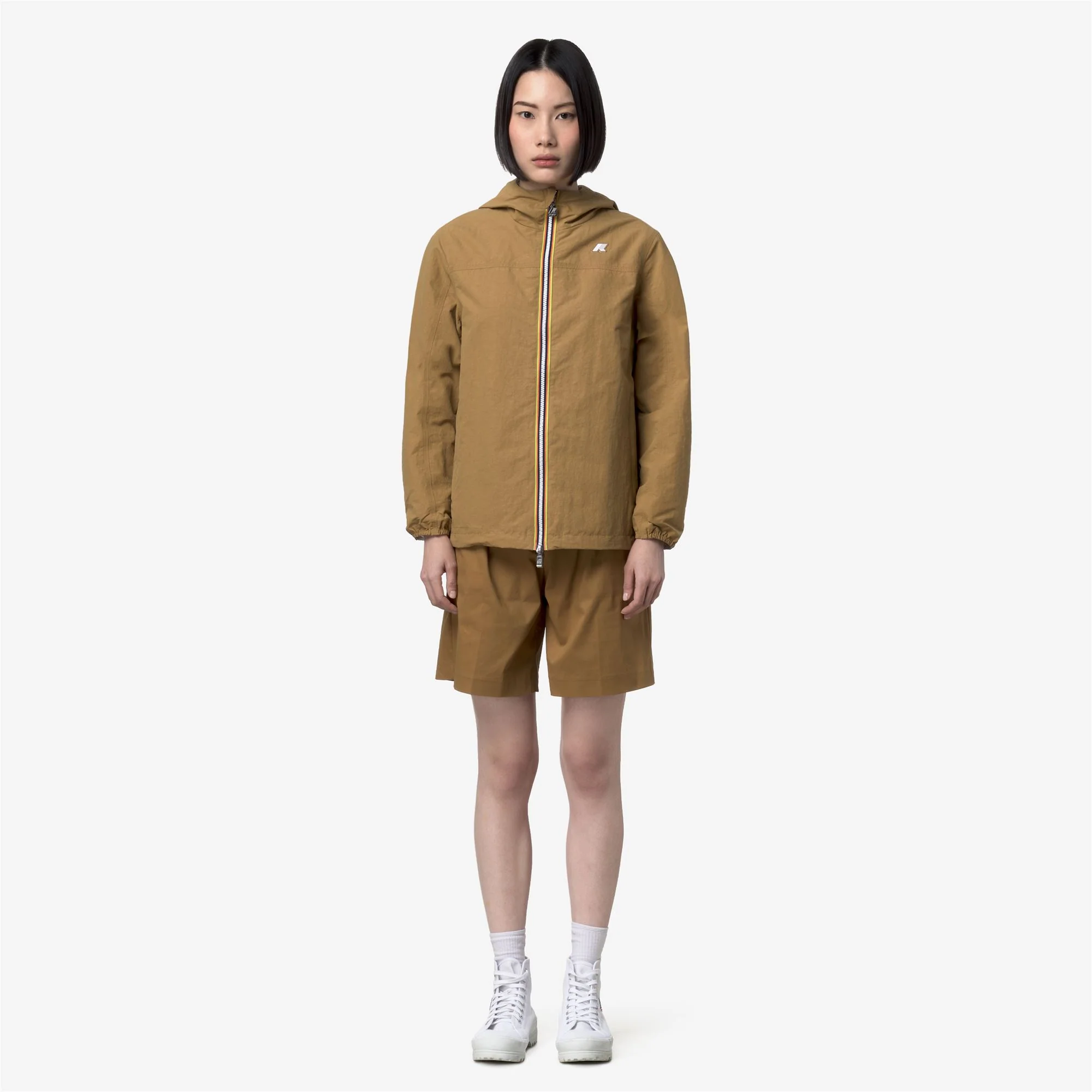 JAKE COTTON REVERSIBLE - Jackets - Short - Man - BROWN BISTRE-BEIGE LT - Image 4