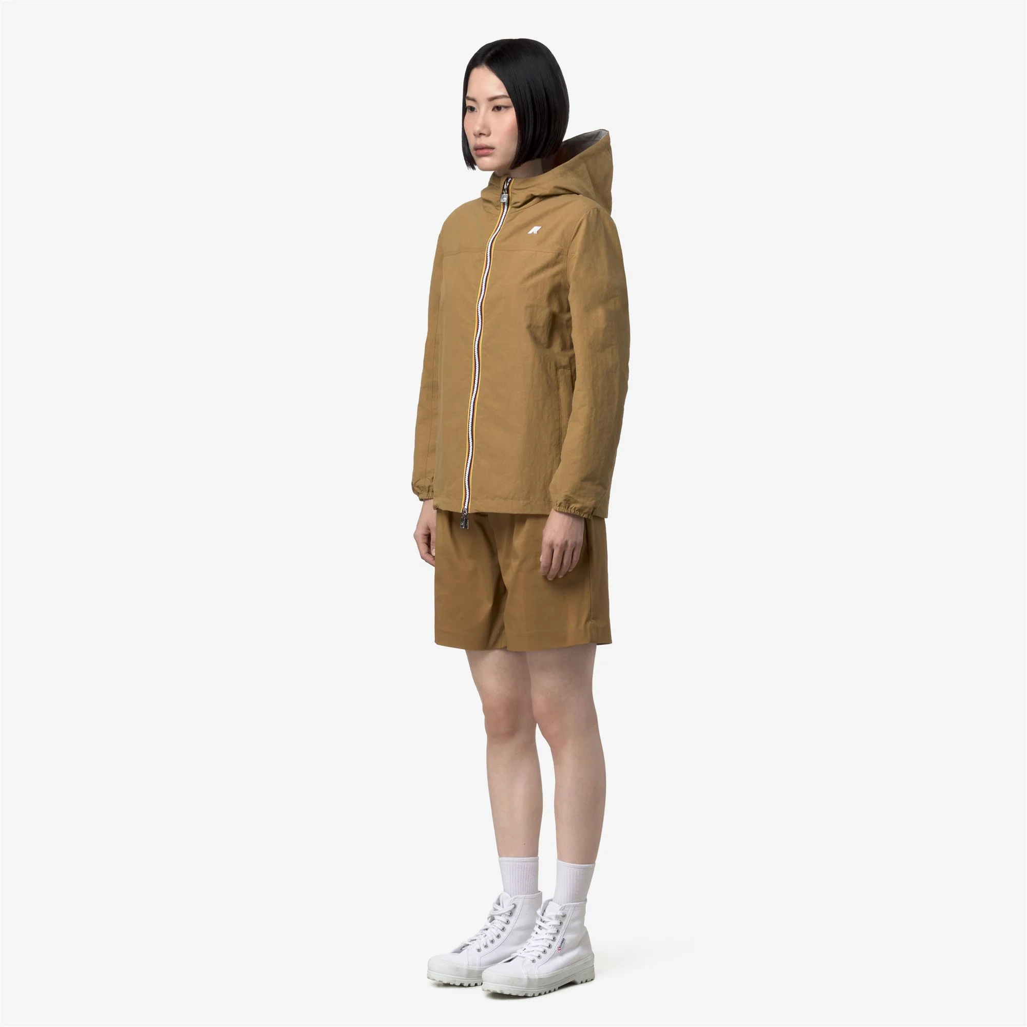 JAKE COTTON REVERSIBLE - Jackets - Short - Man - BROWN BISTRE-BEIGE LT - Image 5