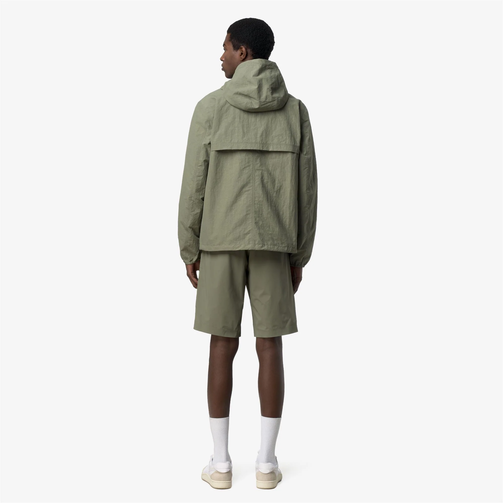 JAKE COTTON REVERSIBLE - Jackets - Short - Man - GREEN LICHEN-BLUE INSIGNIA - Image 6