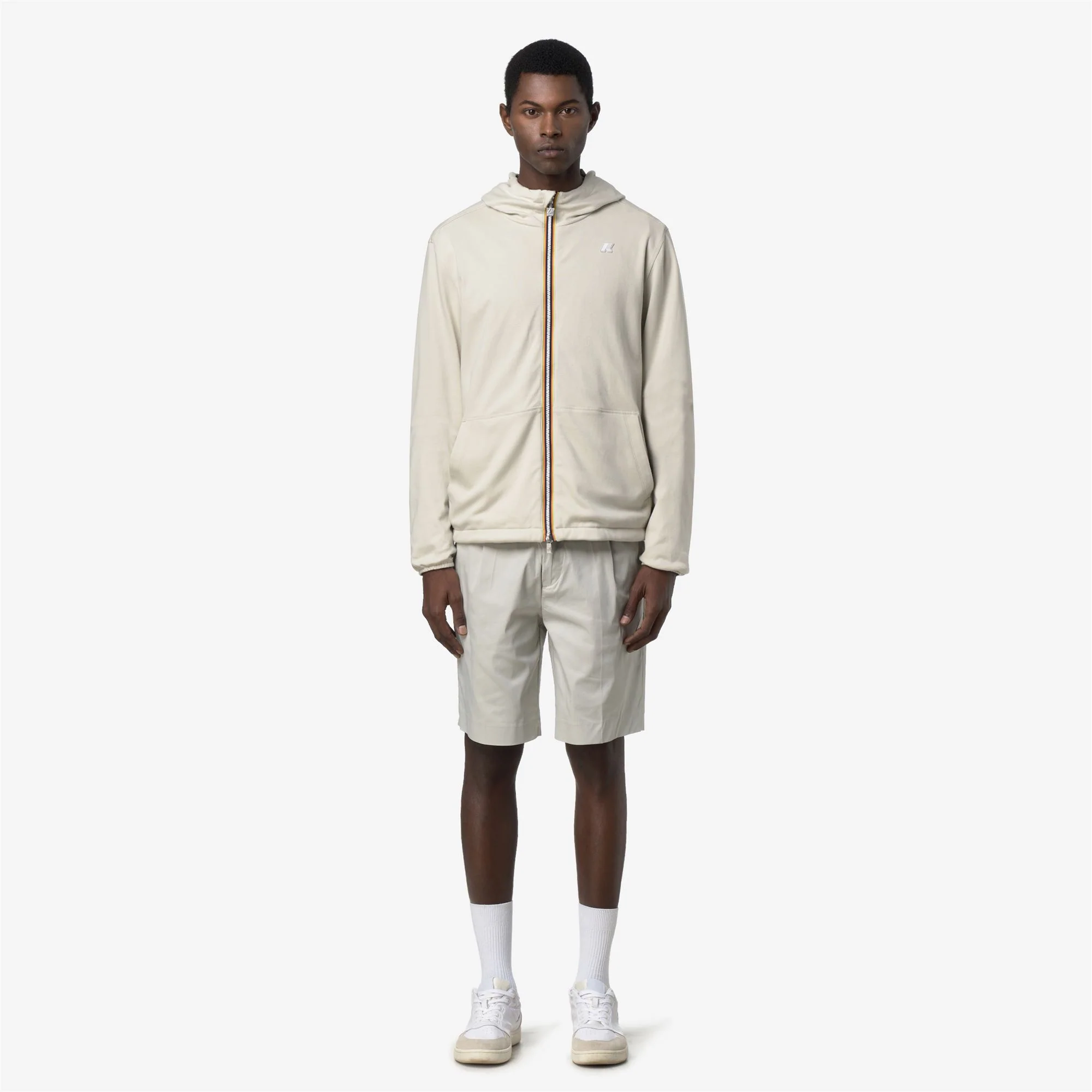 JAKE REVERSIBLE INTERLOCK - Jackets - Short - Man - BEIGE LT-GREY FROST - Image 4
