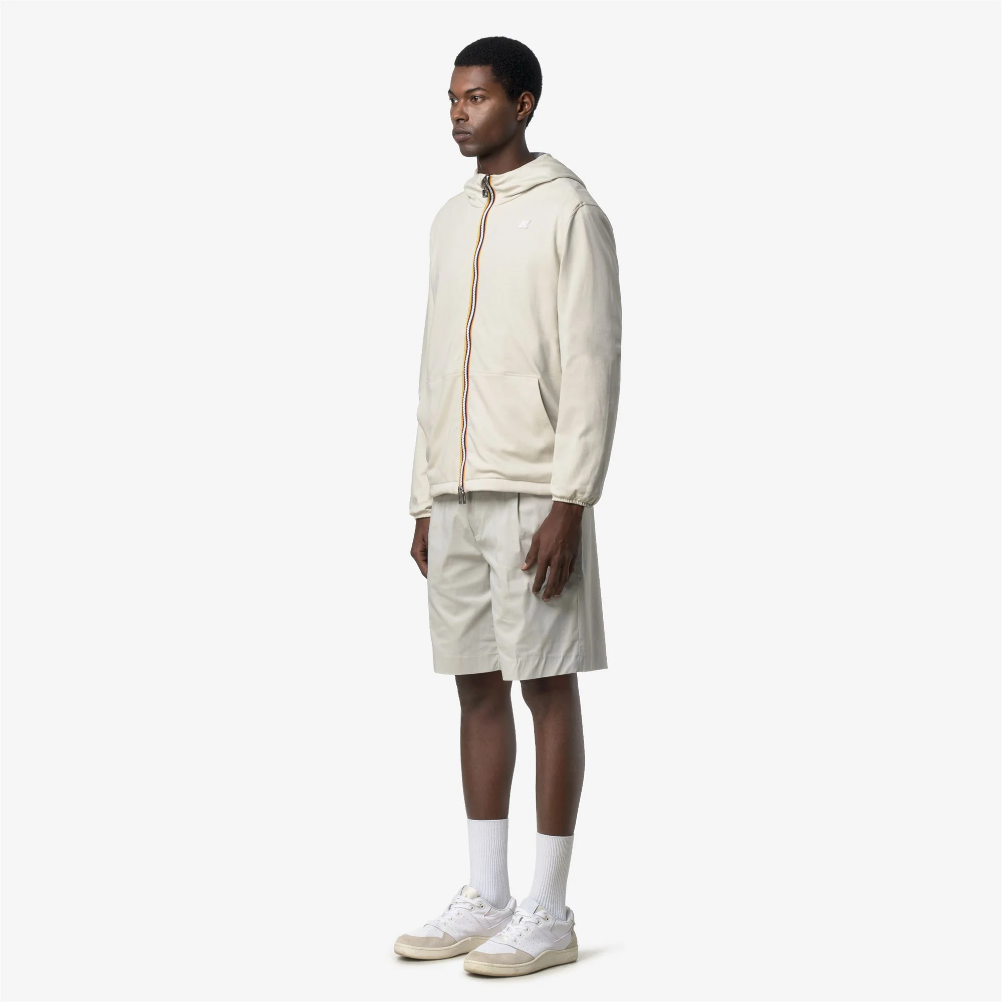JAKE REVERSIBLE INTERLOCK - Jackets - Short - Man - BEIGE LT-GREY FROST - Image 5