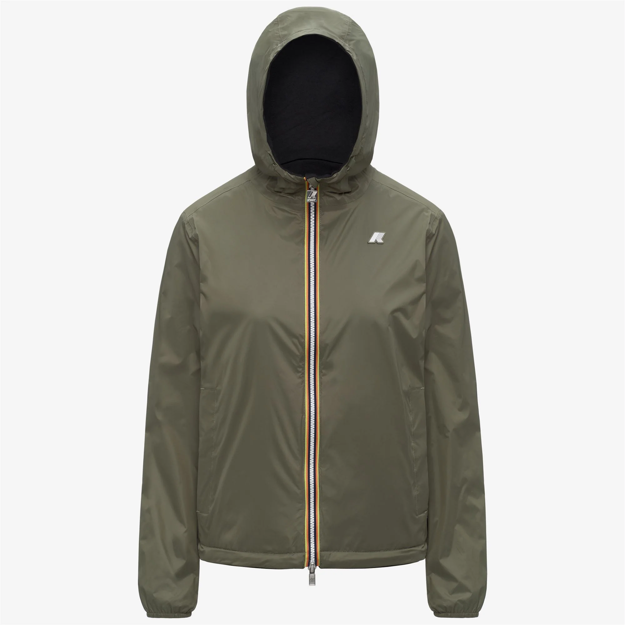 JAKE REVERSIBLE INTERLOCK - Jackets - Short - Man - BLACK PURE-GREEN LICHEN - Image 2