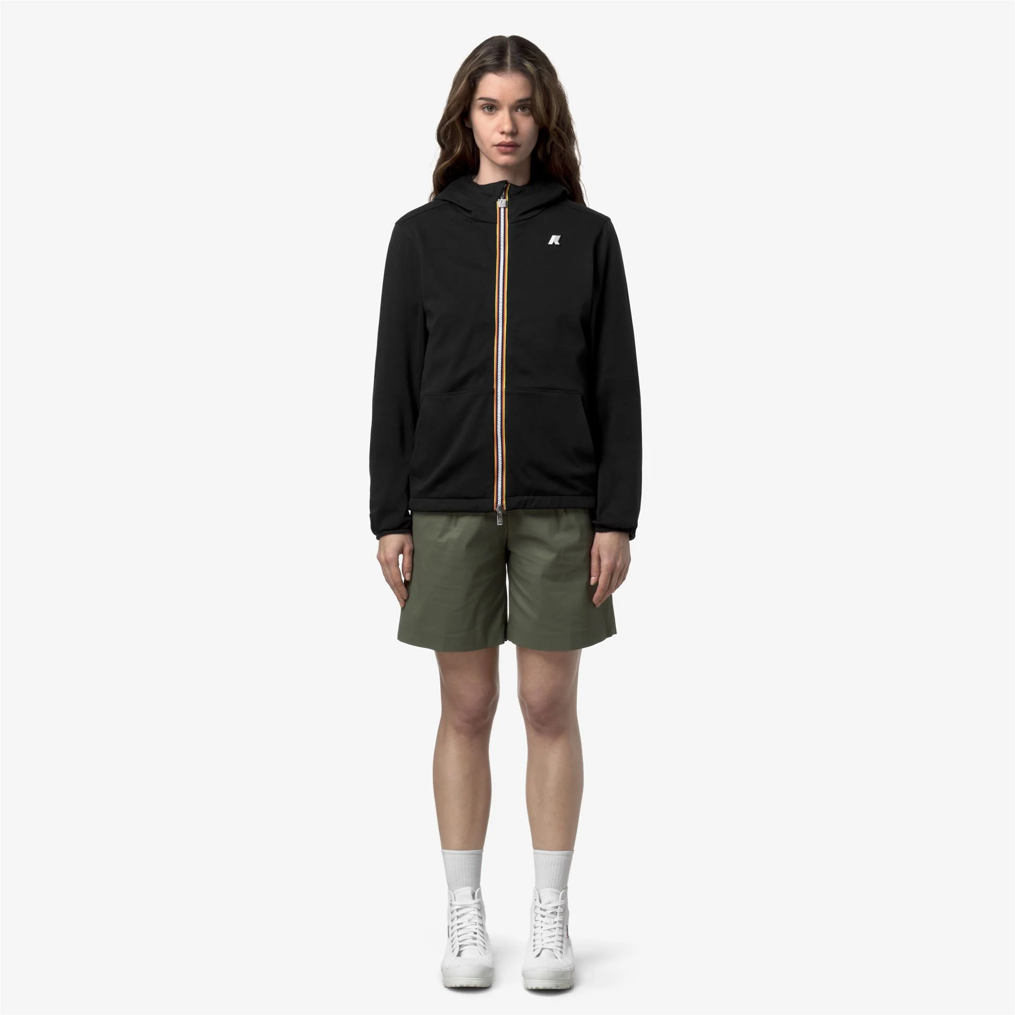 JAKE REVERSIBLE INTERLOCK - Jackets - Short - Man - BLACK PURE-GREEN LICHEN - Image 4