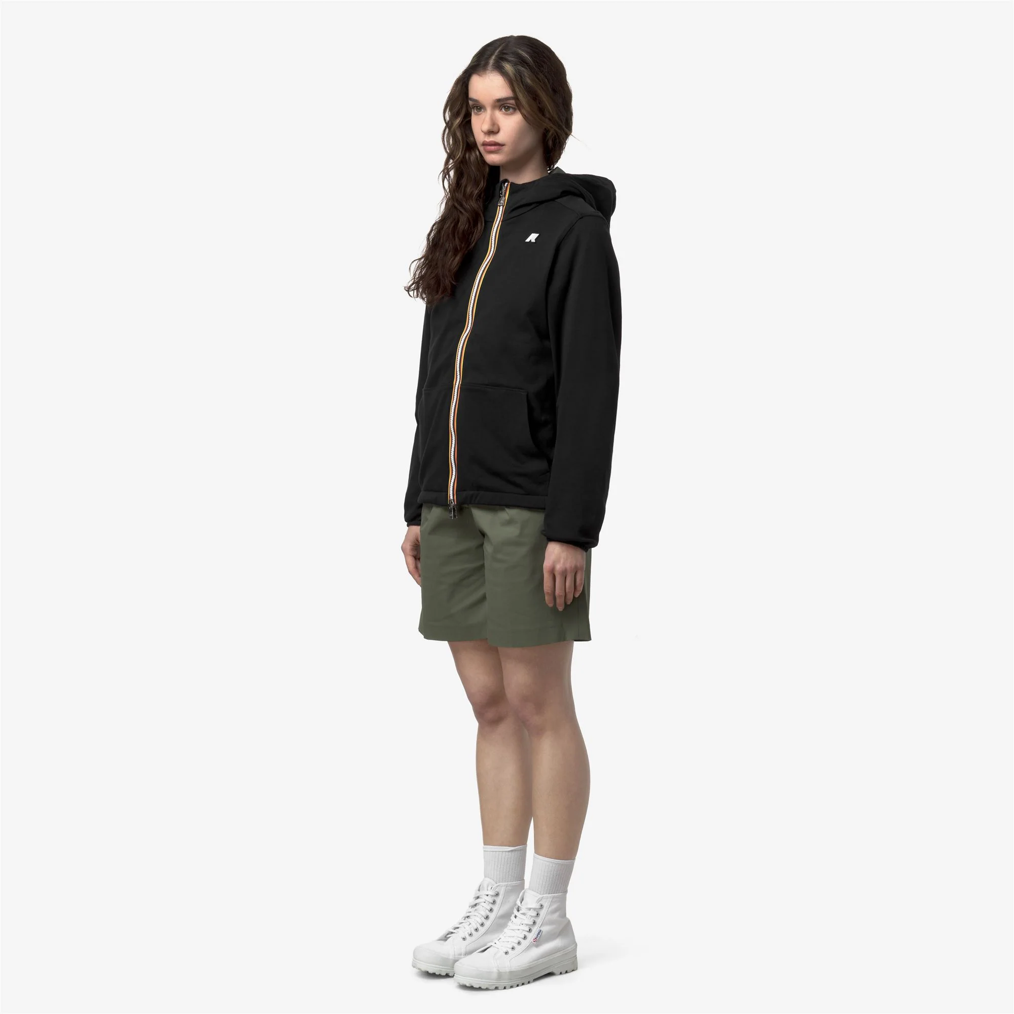 JAKE REVERSIBLE INTERLOCK - Jackets - Short - Man - BLACK PURE-GREEN LICHEN - Image 5