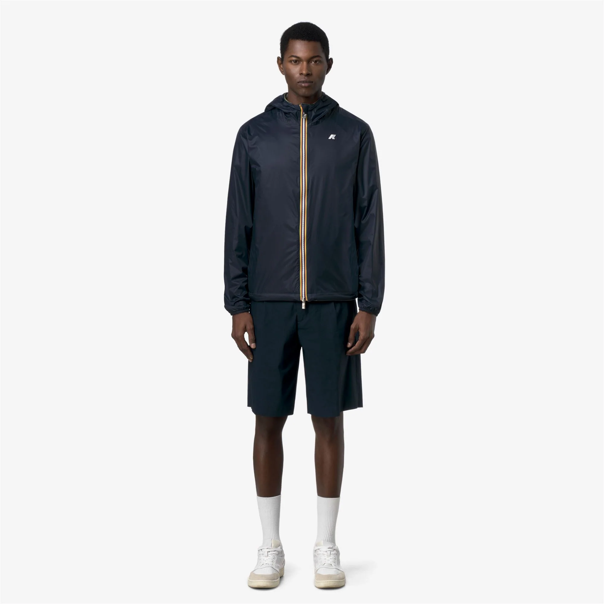 JAKE REVERSIBLE INTERLOCK - Jackets - Short - Man - GREEN LICHEN-BLUE DEPTH - Image 3