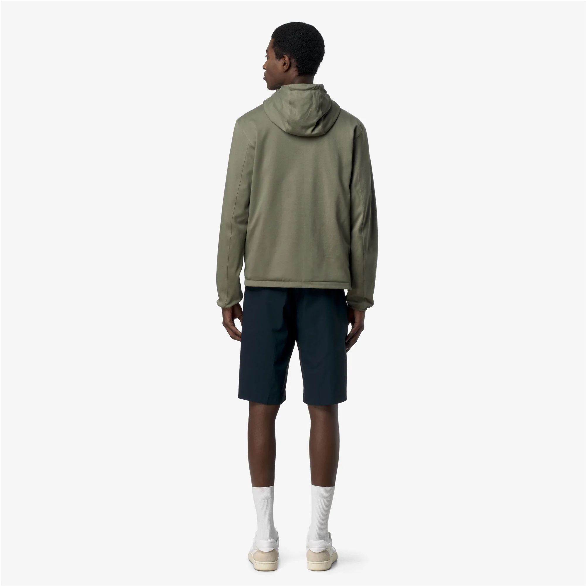 JAKE REVERSIBLE INTERLOCK - Jackets - Short - Man - GREEN LICHEN-BLUE DEPTH - Image 6