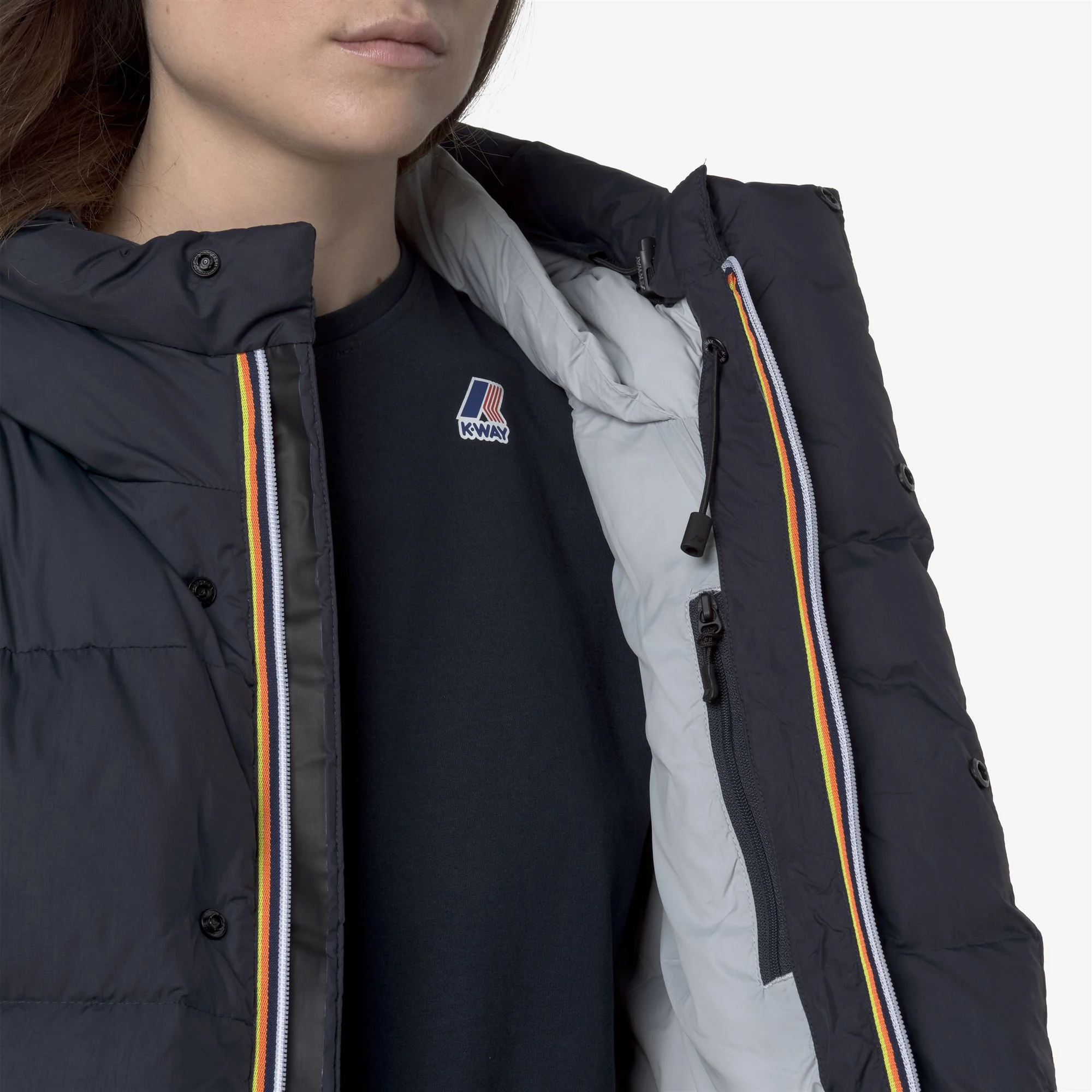 LE VRAI 4.0 AURELE HEAVY WARM - Jackets - Mid - Unisex - BLUE DEPTH - Image 2