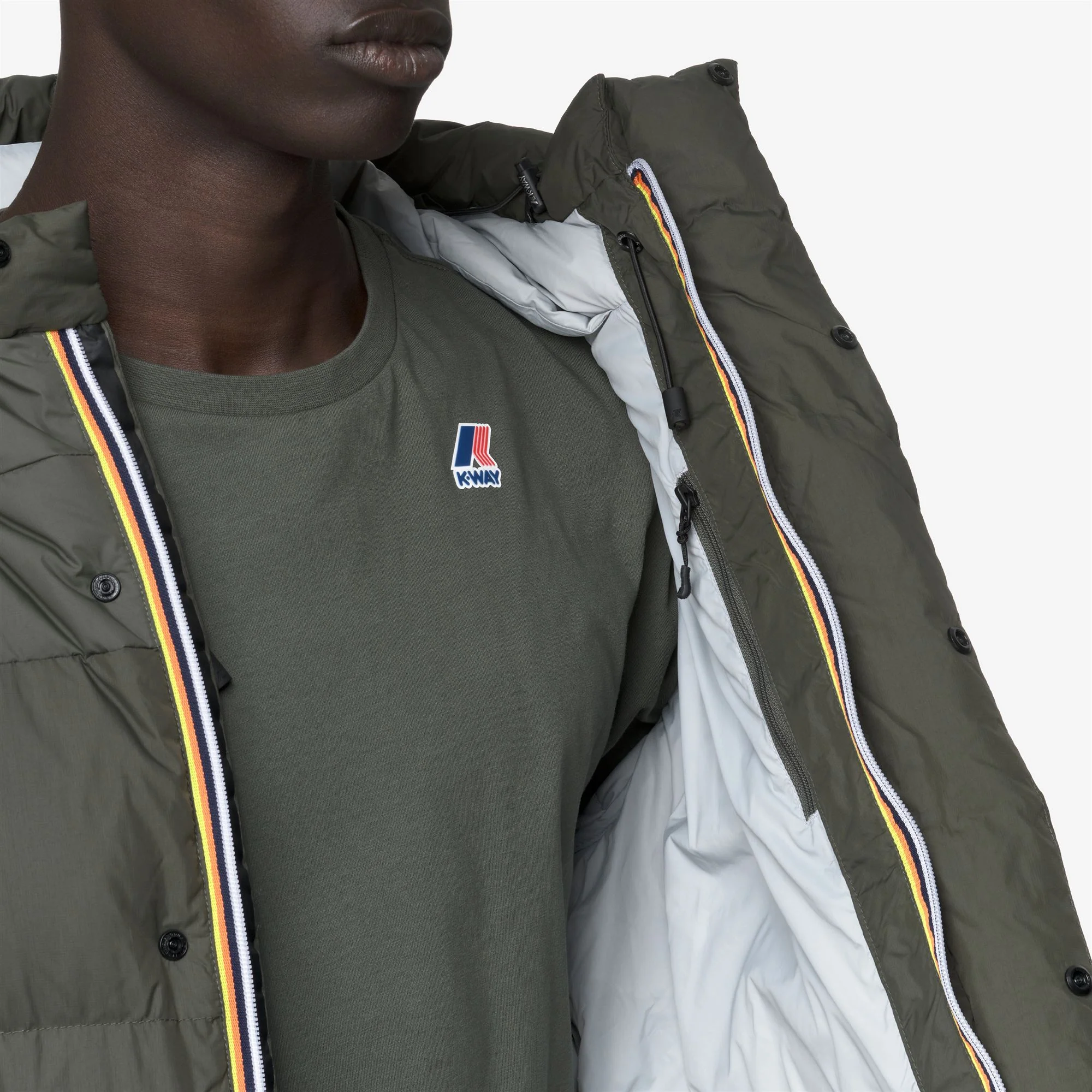 LE VRAI 4.0 AURELE HEAVY WARM - Jackets - Mid - Unisex - GREEN BLACKISH - Image 2