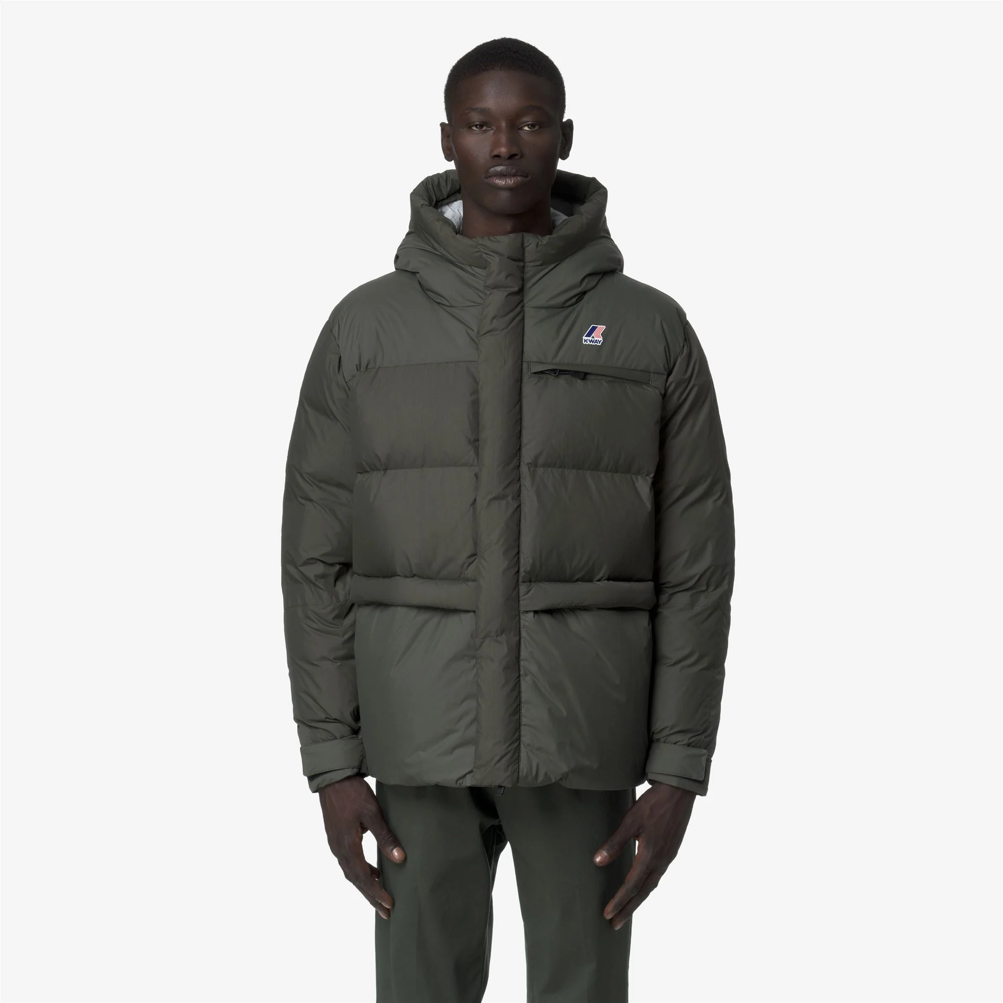 LE VRAI 4.0 AURELE HEAVY WARM - Jackets - Mid - Unisex - GREEN BLACKISH - Image 3