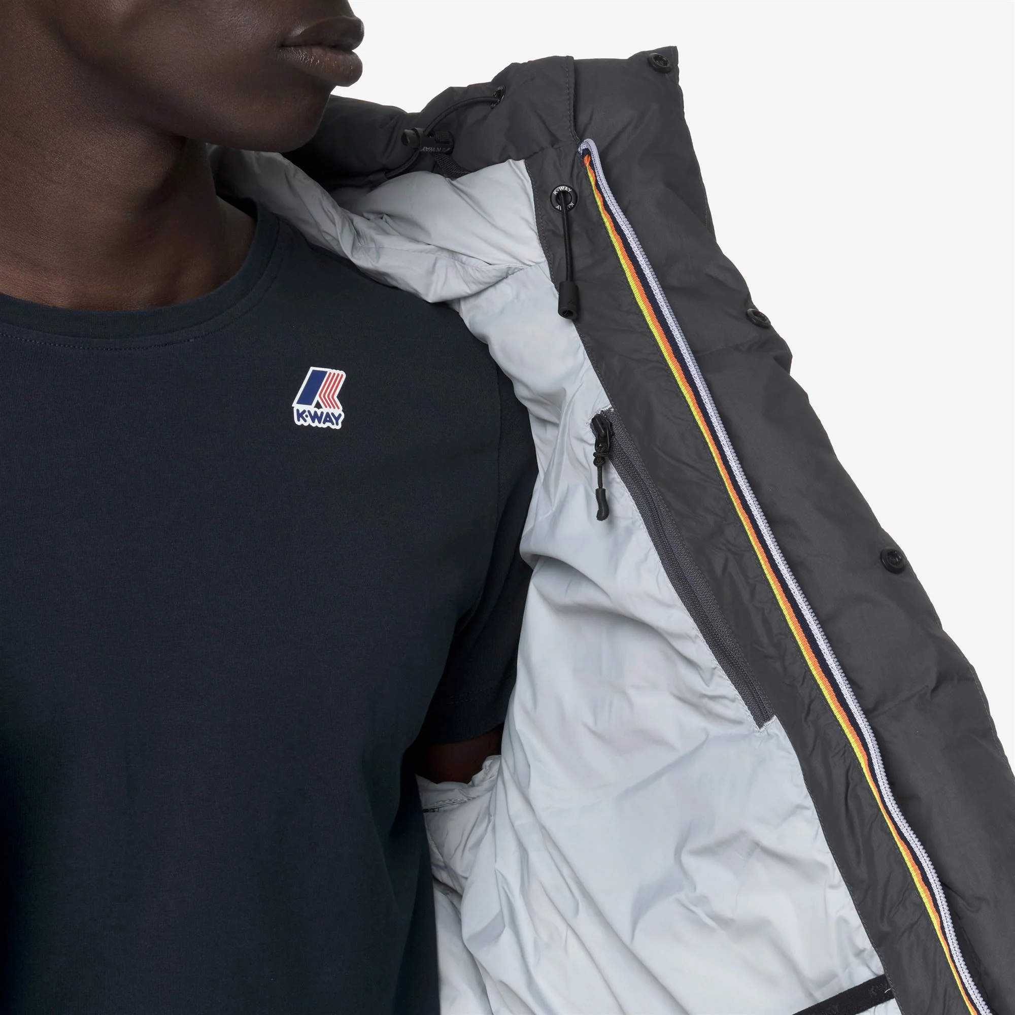 LE VRAI 4.0 AURELE HEAVY WARM - Jackets - Mid - Unisex - GREY SHADOW DK - Image 2