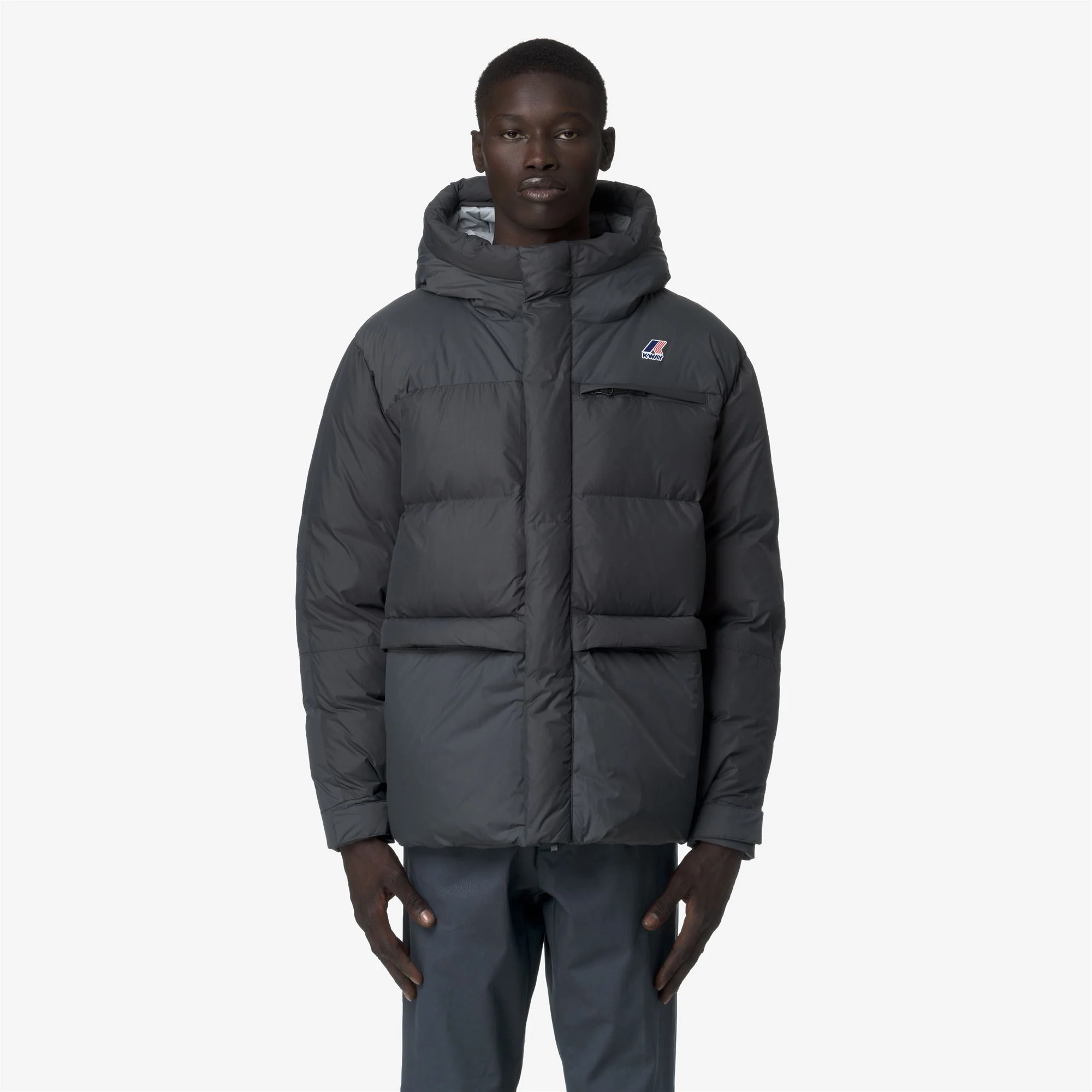 LE VRAI 4.0 AURELE HEAVY WARM - Jackets - Mid - Unisex - GREY SHADOW DK - Image 3