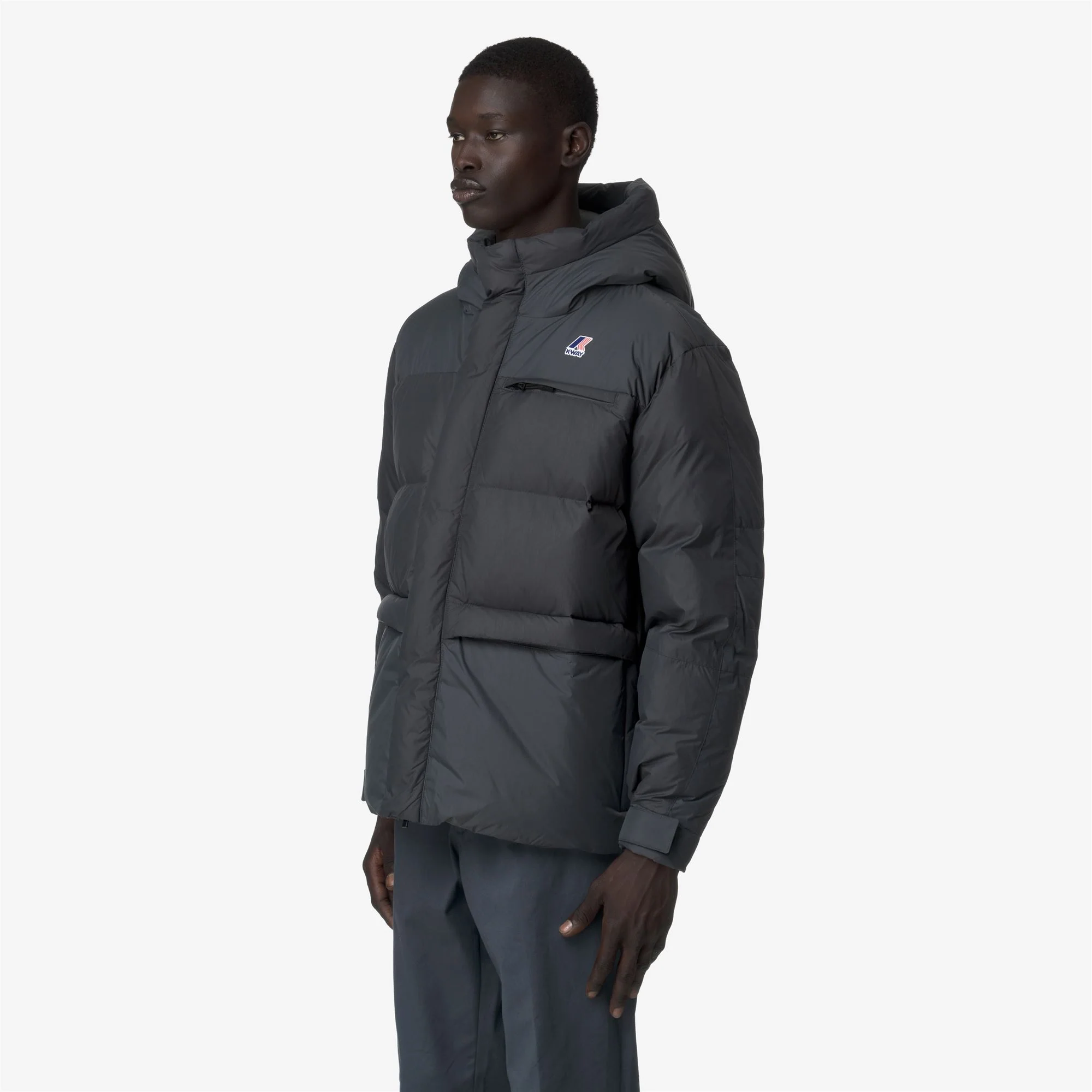 LE VRAI 4.0 AURELE HEAVY WARM - Jackets - Mid - Unisex - GREY SHADOW DK - Image 4