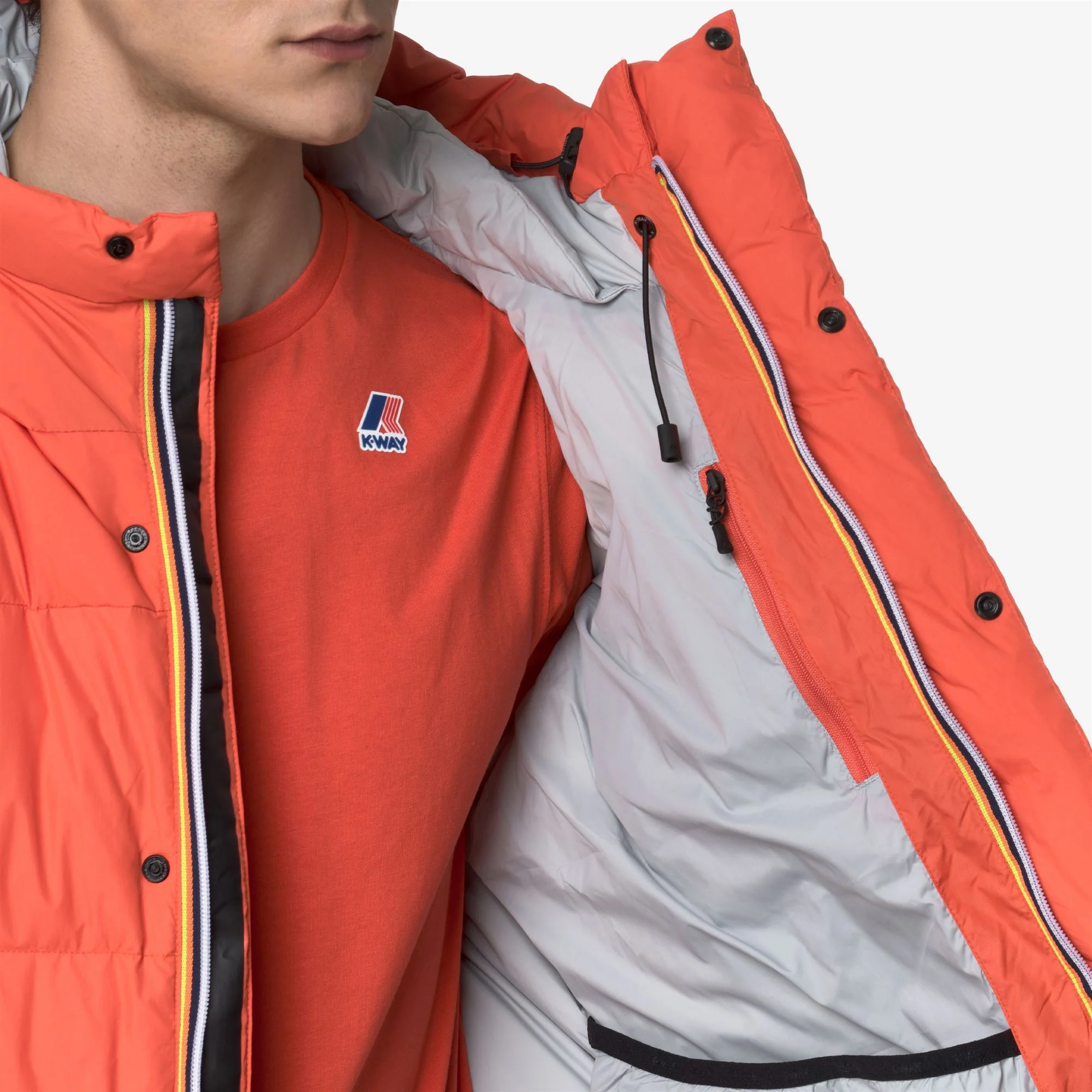 LE VRAI 4.0 AURELE HEAVY WARM - Jackets - Mid - Unisex - ORANGE FIESTA - Image 2