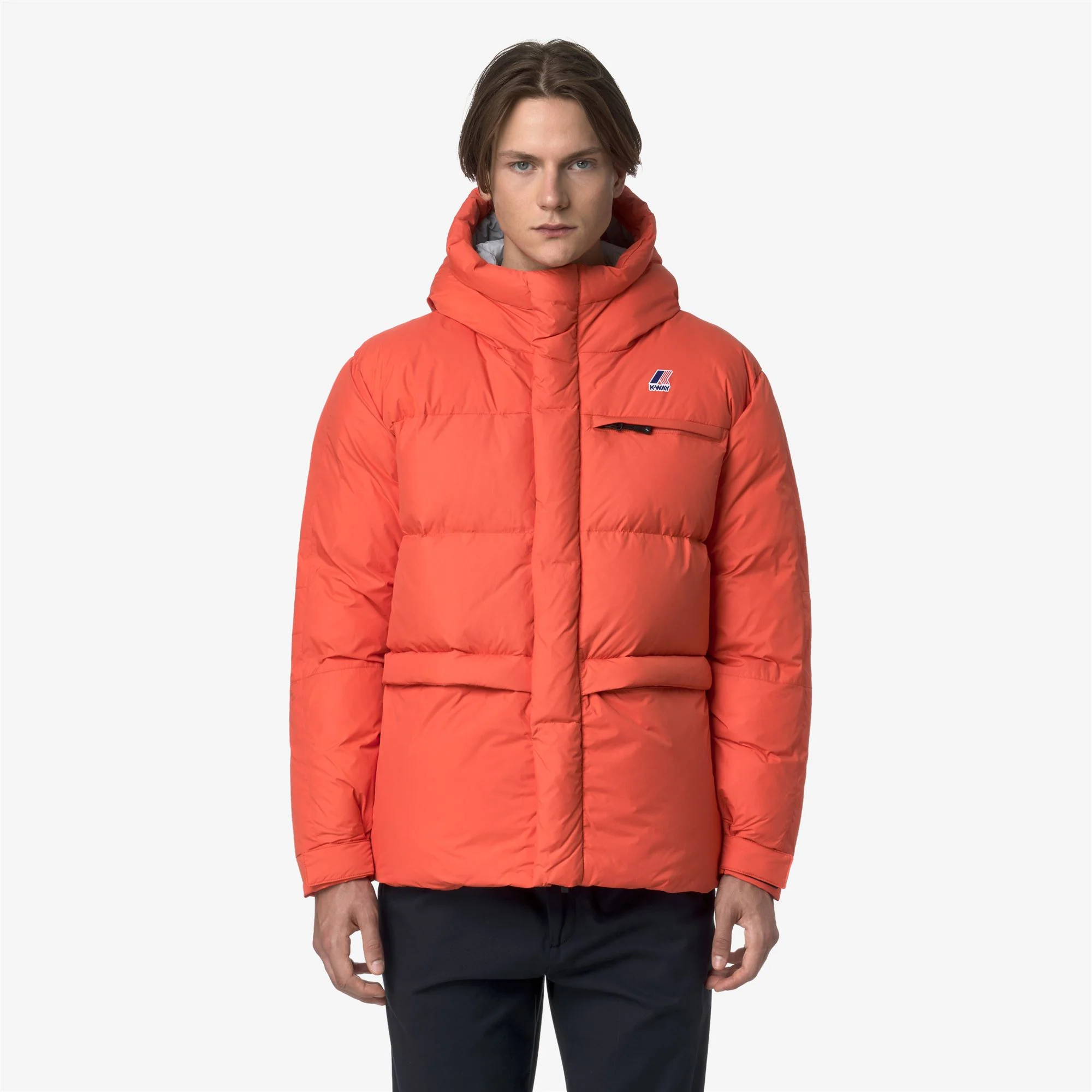 LE VRAI 4.0 AURELE HEAVY WARM - Jackets - Mid - Unisex - ORANGE FIESTA - Image 3
