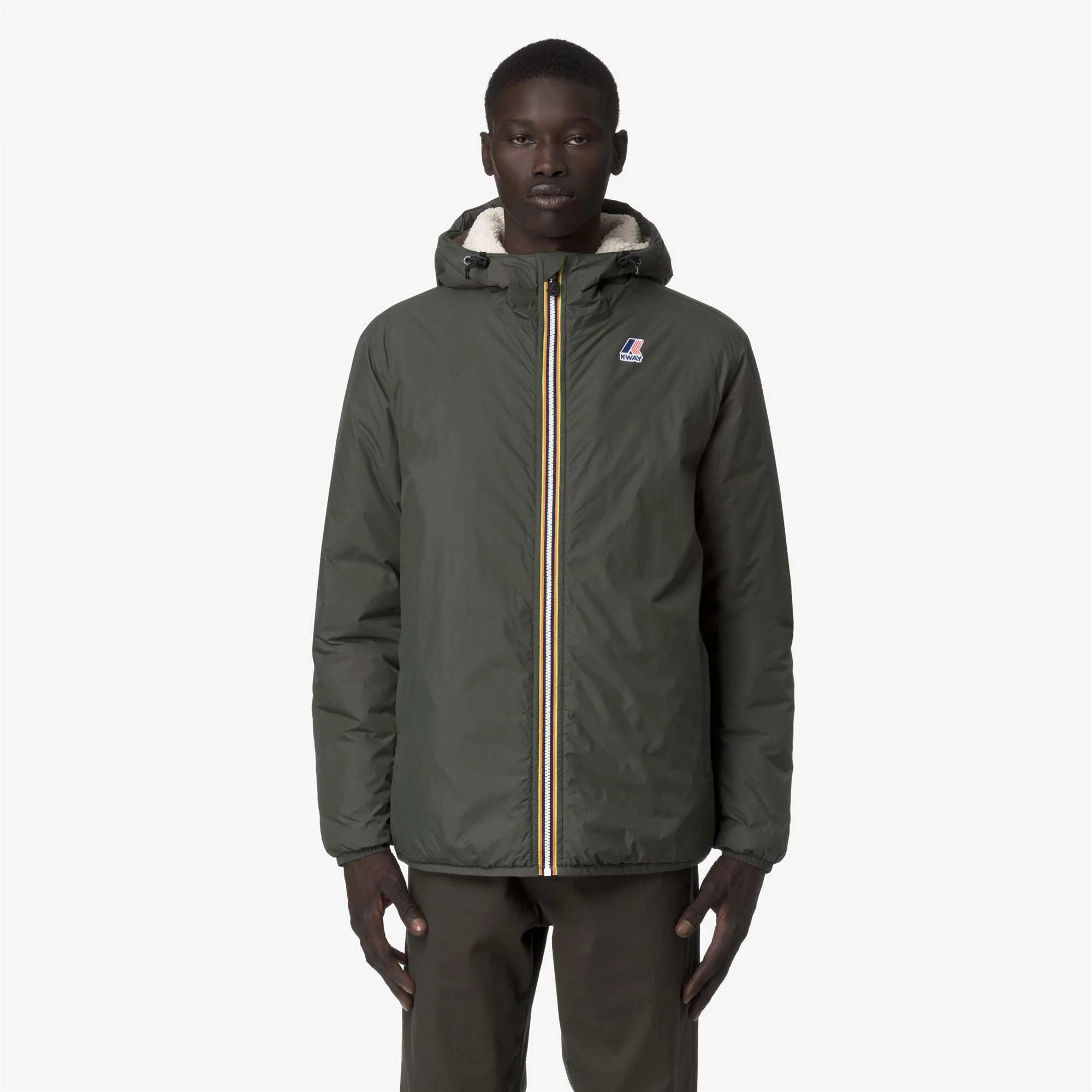 LE VRAI 4.0 CLAUDE ORSETTO - Jackets - Mid - Unisex - GREEN BLACKISH - Image 3