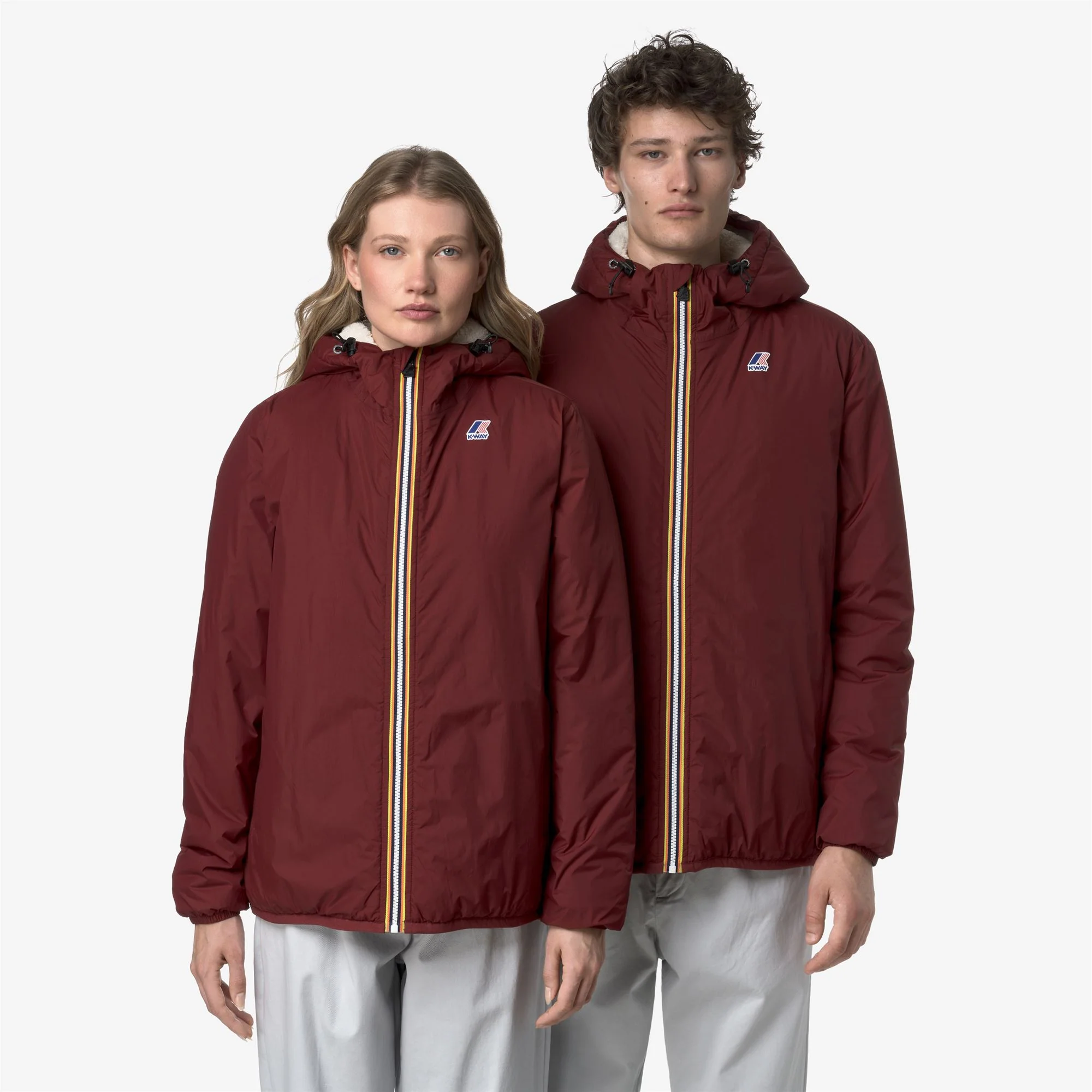 LE VRAI 4.0 CLAUDE ORSETTO - Jackets - Mid - Unisex - RED SYRAH - Image 2
